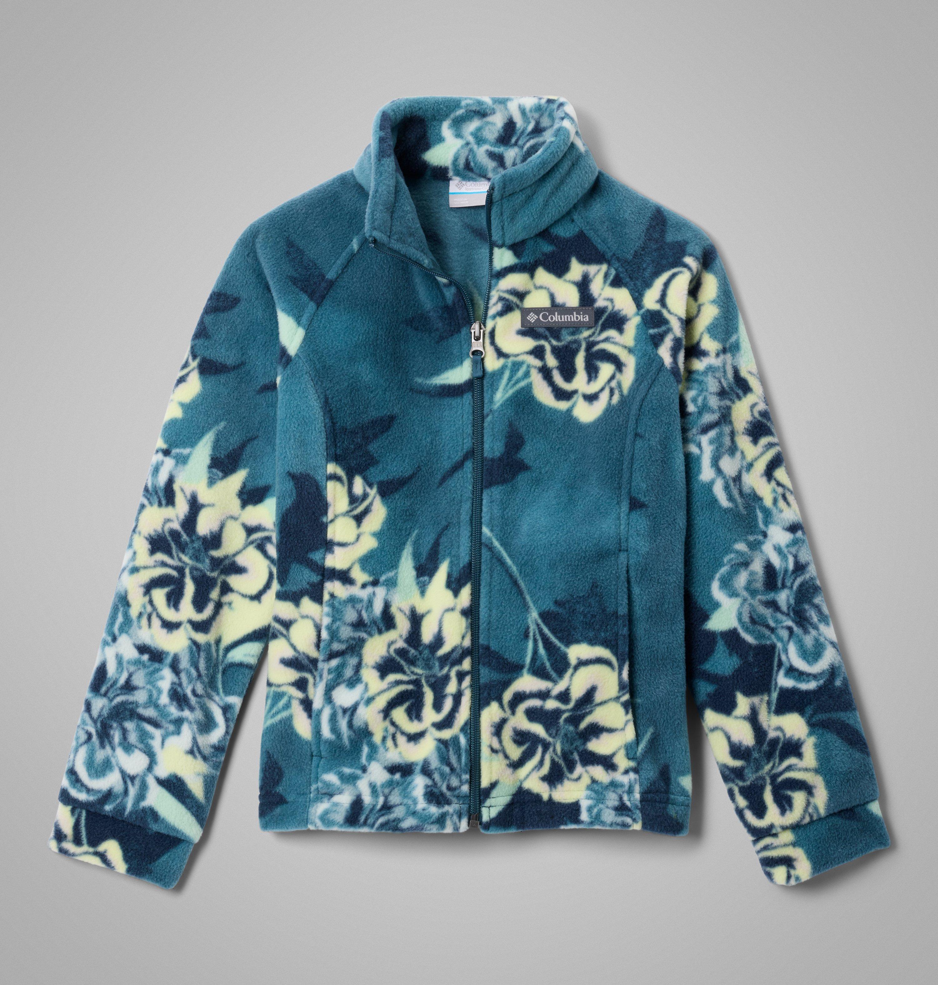 Columbia Girls' Benton Springs II Printed Fleece Jacket-
