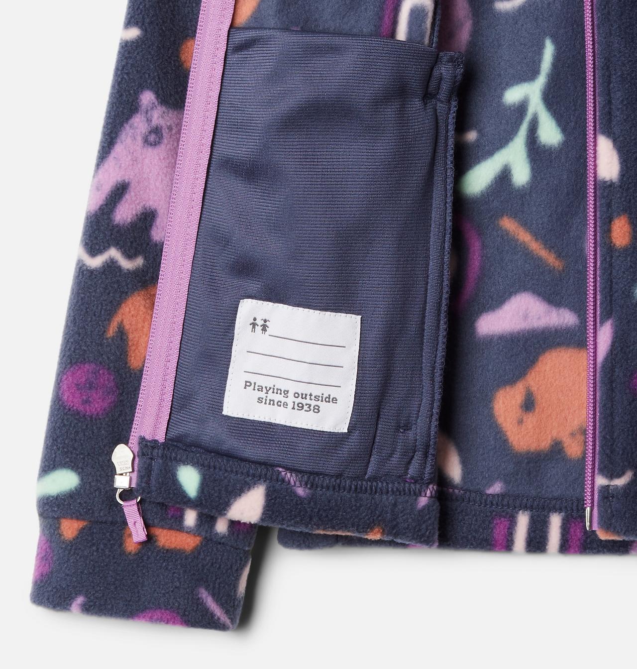 Girls' Benton Springs™ II Printed Fleece Jacket 3