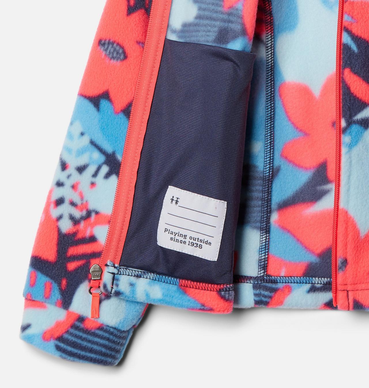 Girls' Benton Springs™ II Printed Fleece Jacket 3