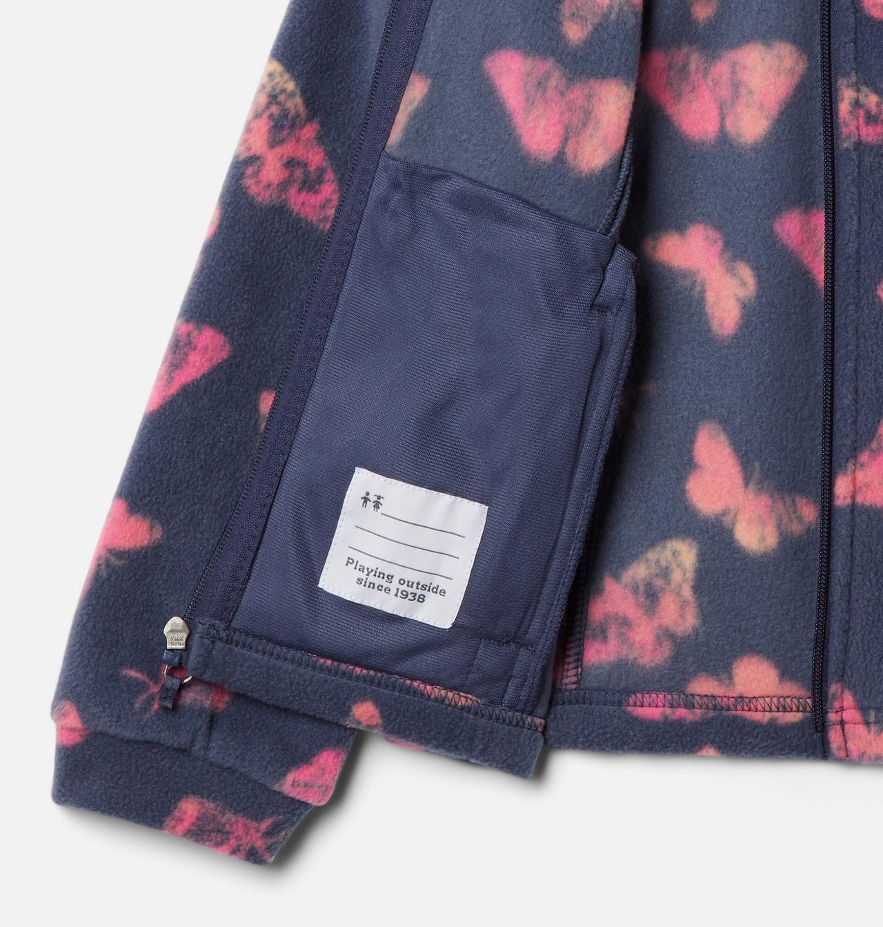 Girls' Benton Springs™ II Printed Fleece Jacket 3