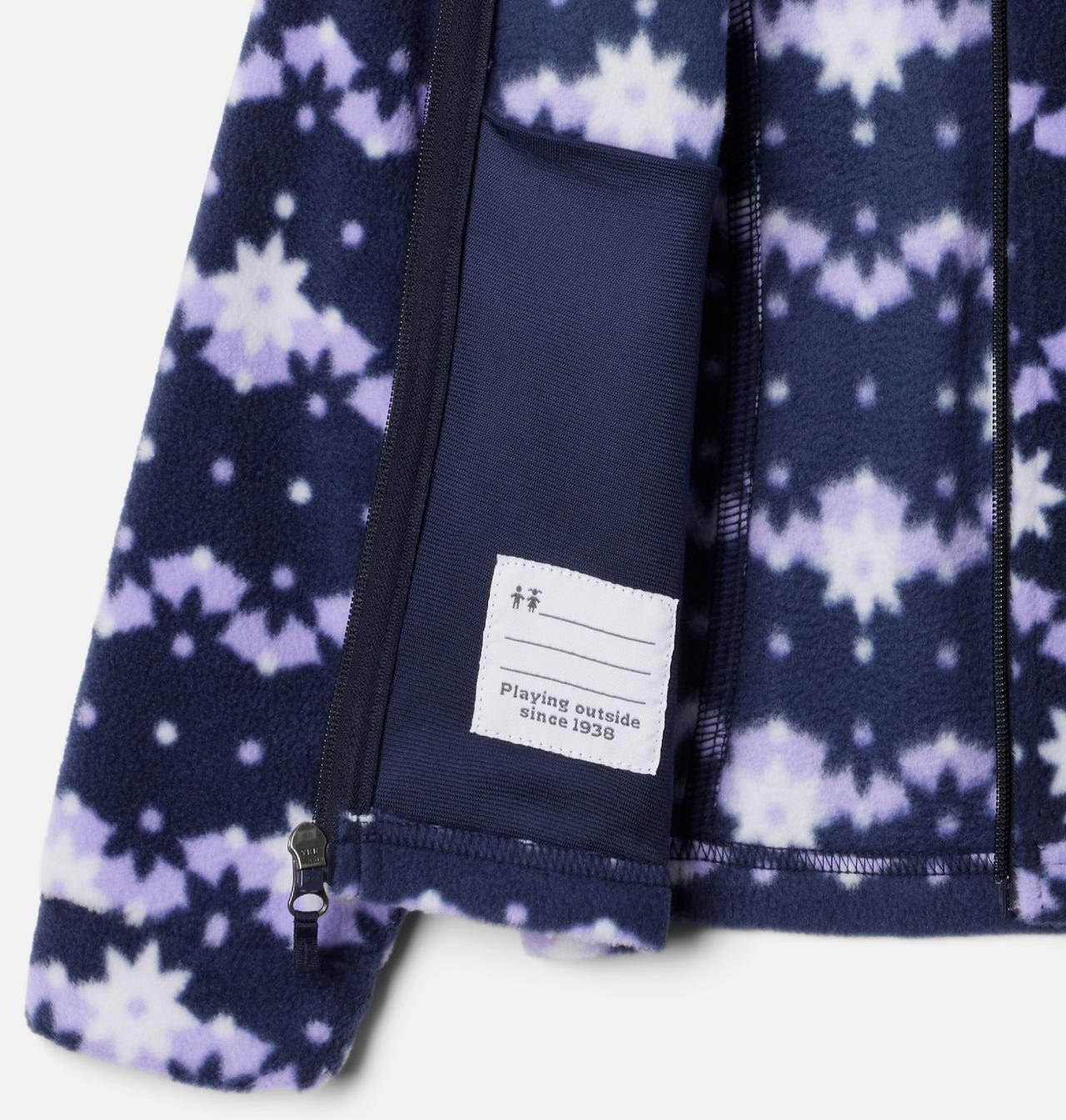 Girls' Benton Springs™ II Printed Fleece Jacket 3