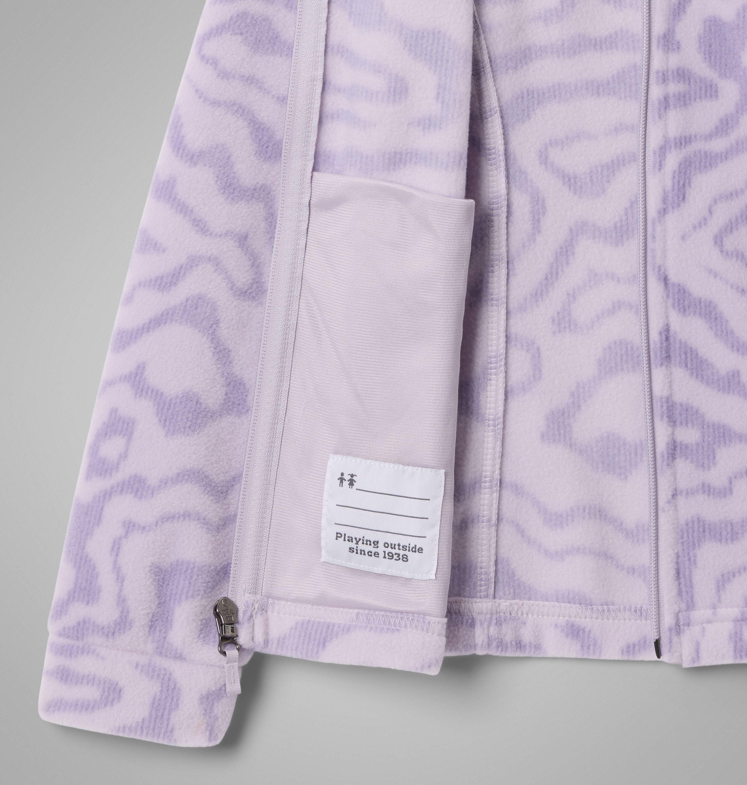 Girls' Benton Springs II Printed Fleece Jacket | 553 | XL 3