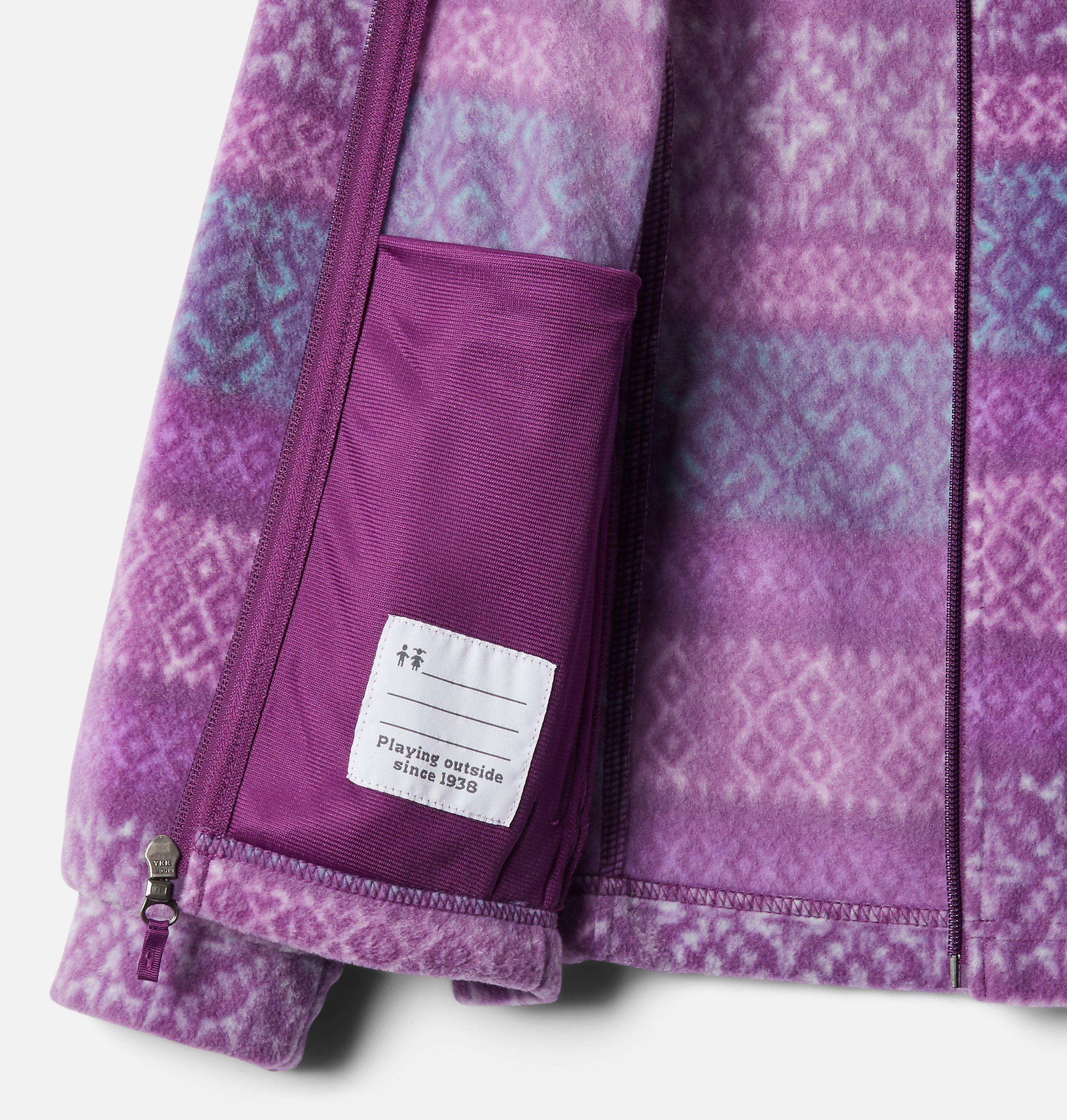 Girls' Benton Springs II Printed Fleece Jacket 3
