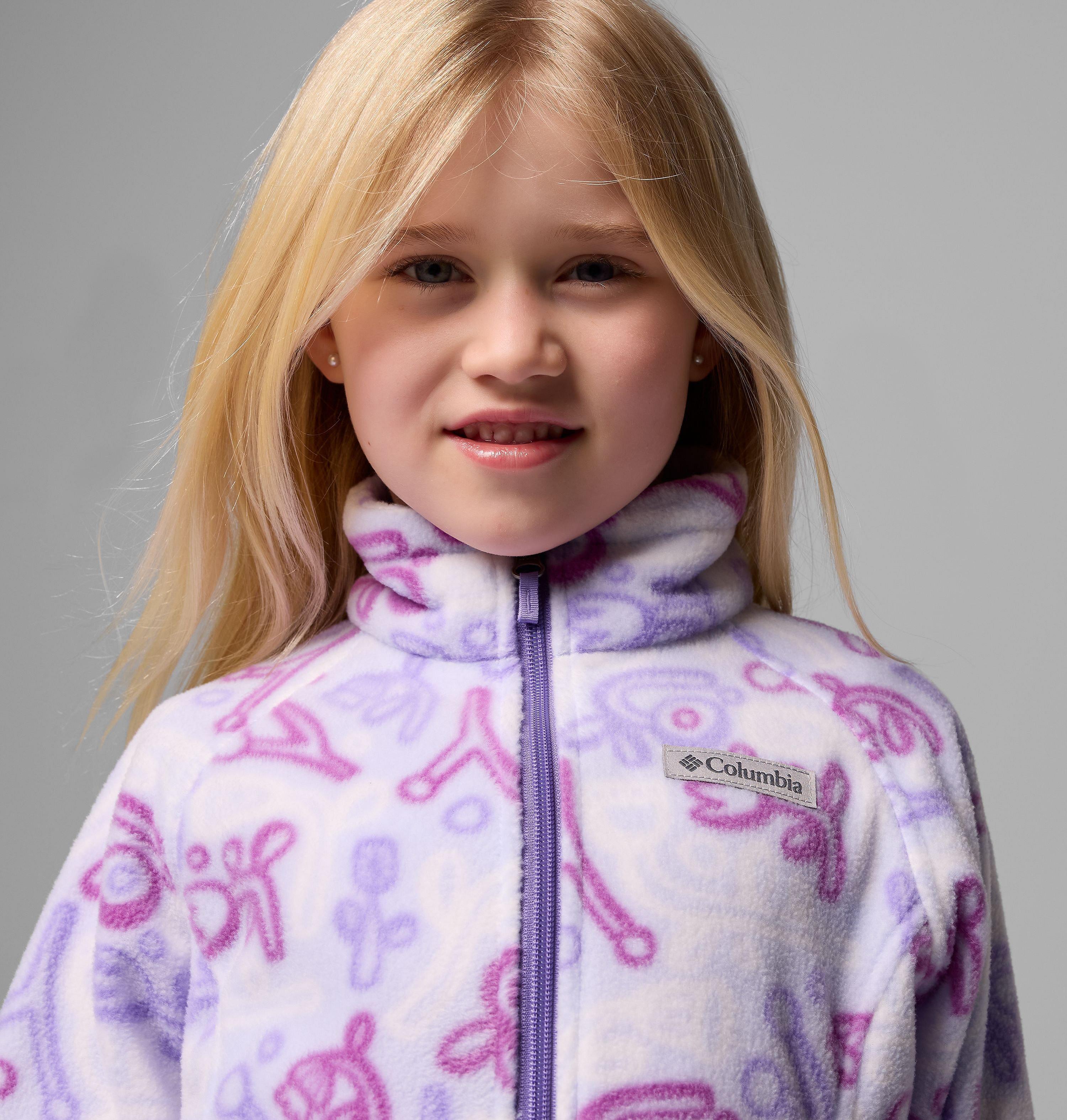 Girls' Benton Springs II Printed Fleece Jacket 4