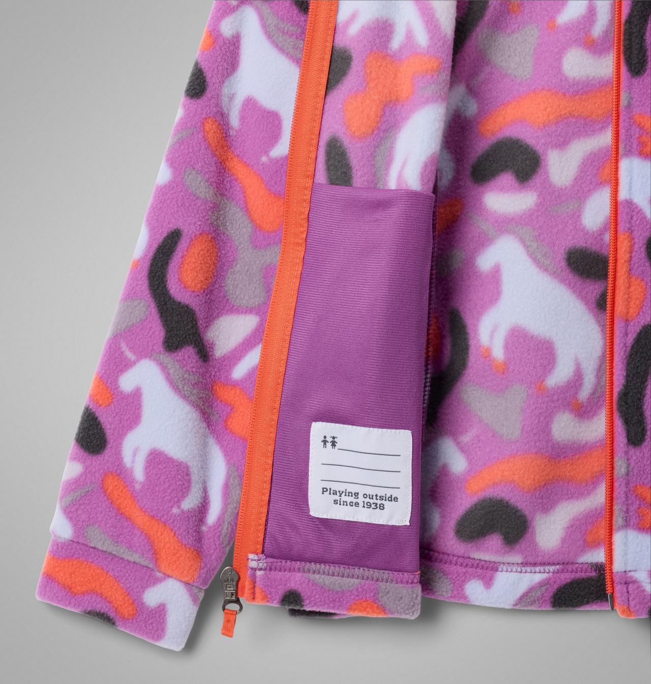 Girls' Benton Springs™ II Printed Fleece Jacket 3