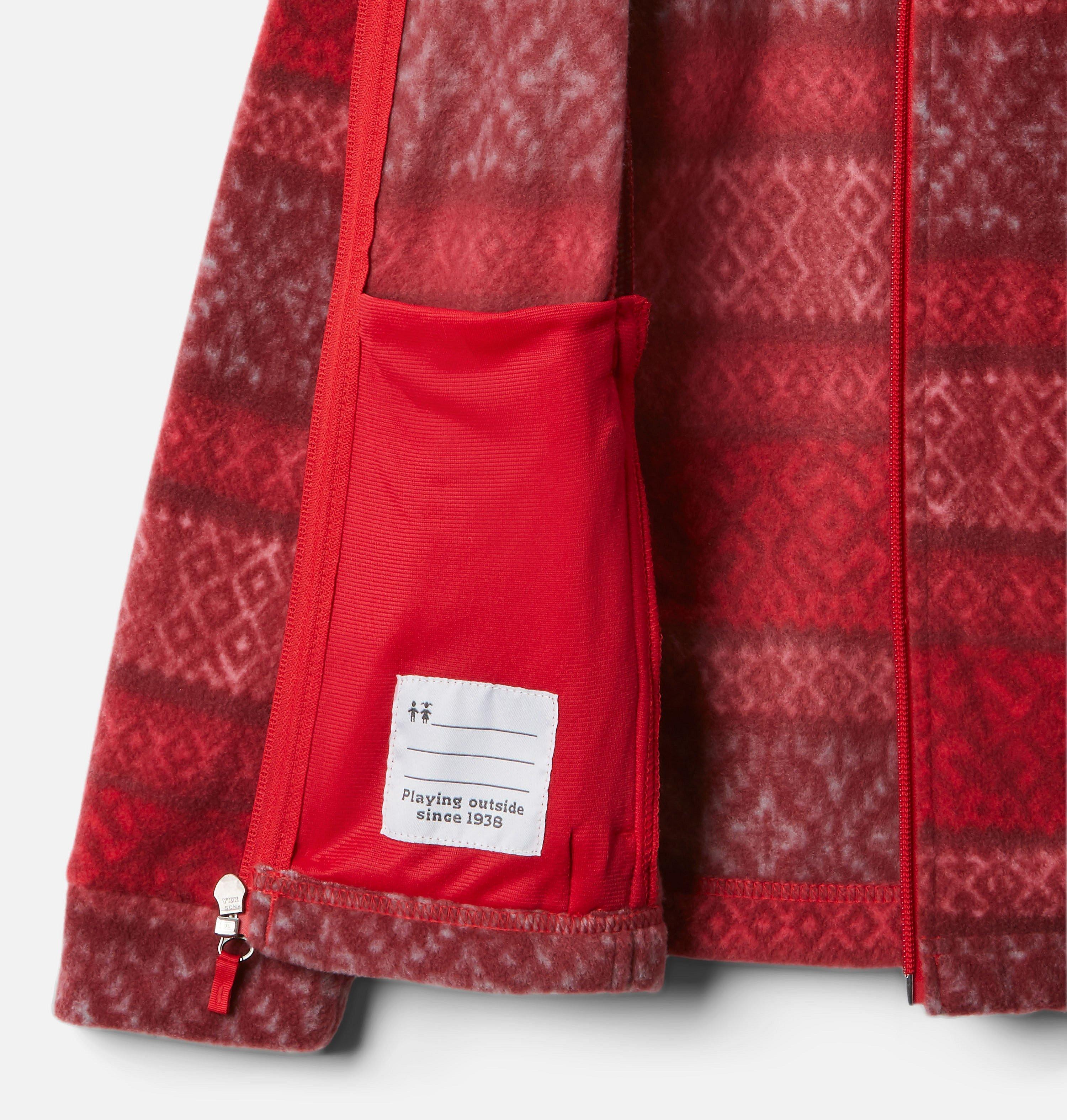 Girls' Benton Springs II Printed Fleece Jacket 3