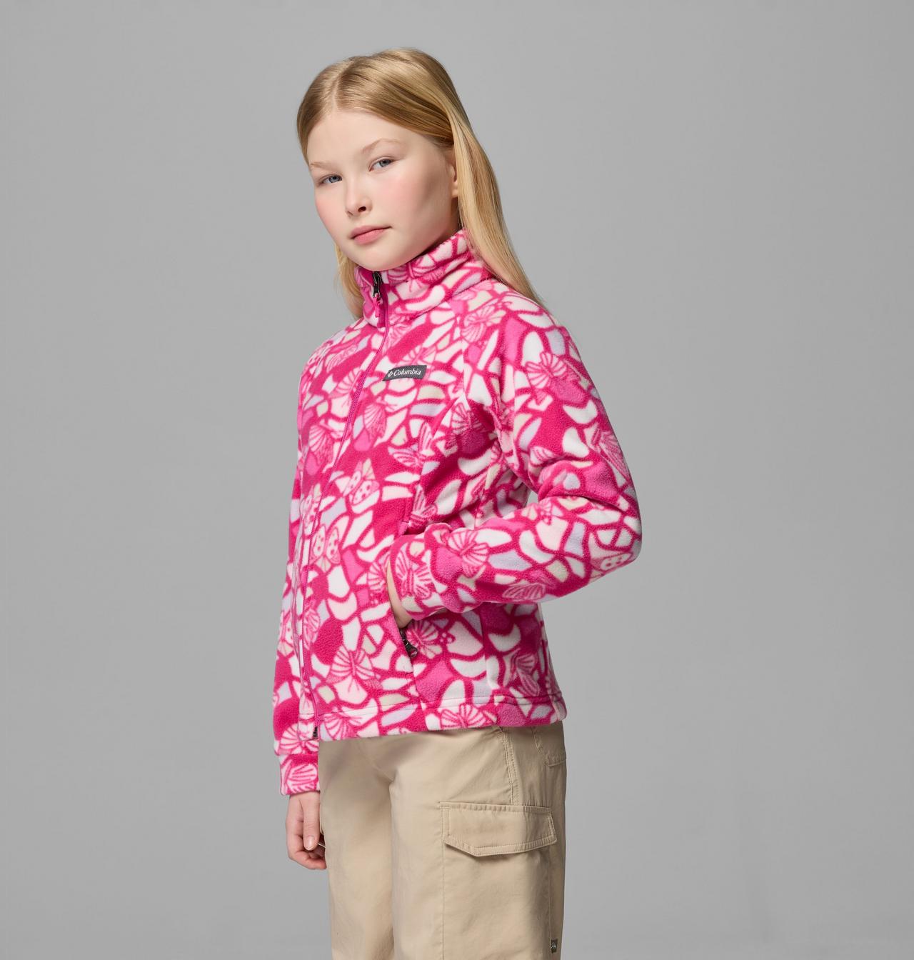 Girls' Benton Springs II Printed Fleece Jacket 3