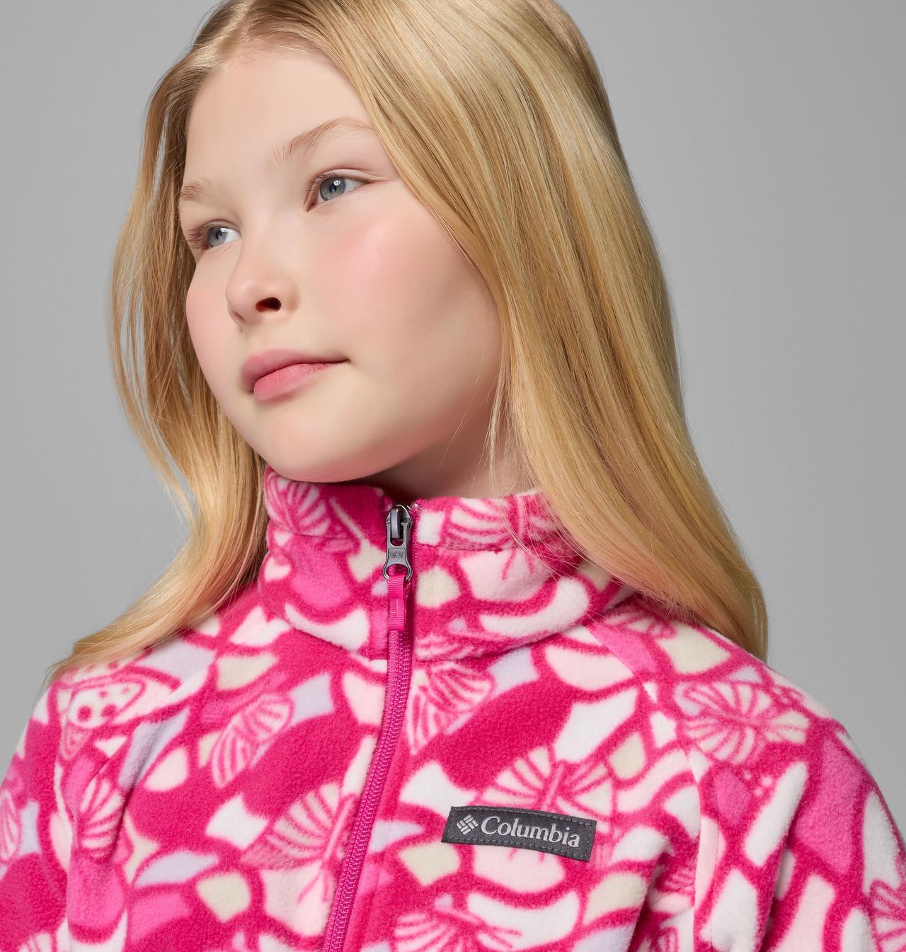 Girls' Benton Springs II Printed Fleece Jacket 5