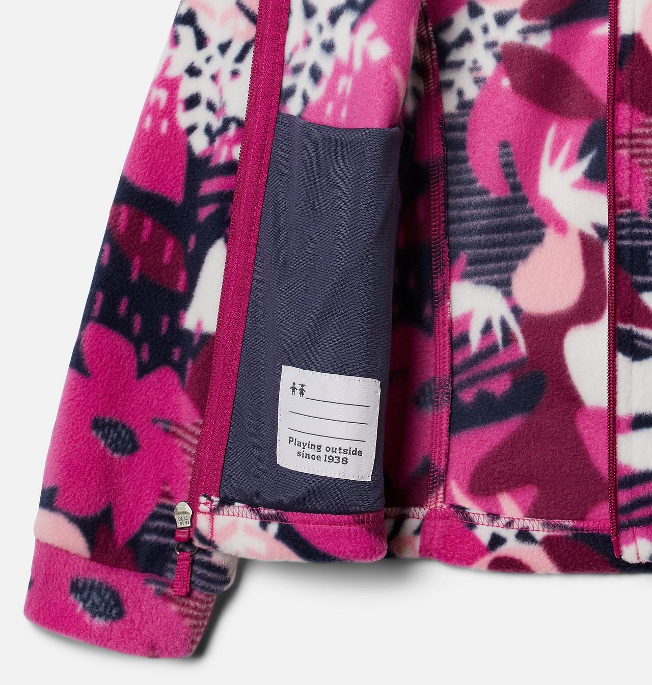 Girls' Benton Springs™ II Printed Fleece Jacket 3