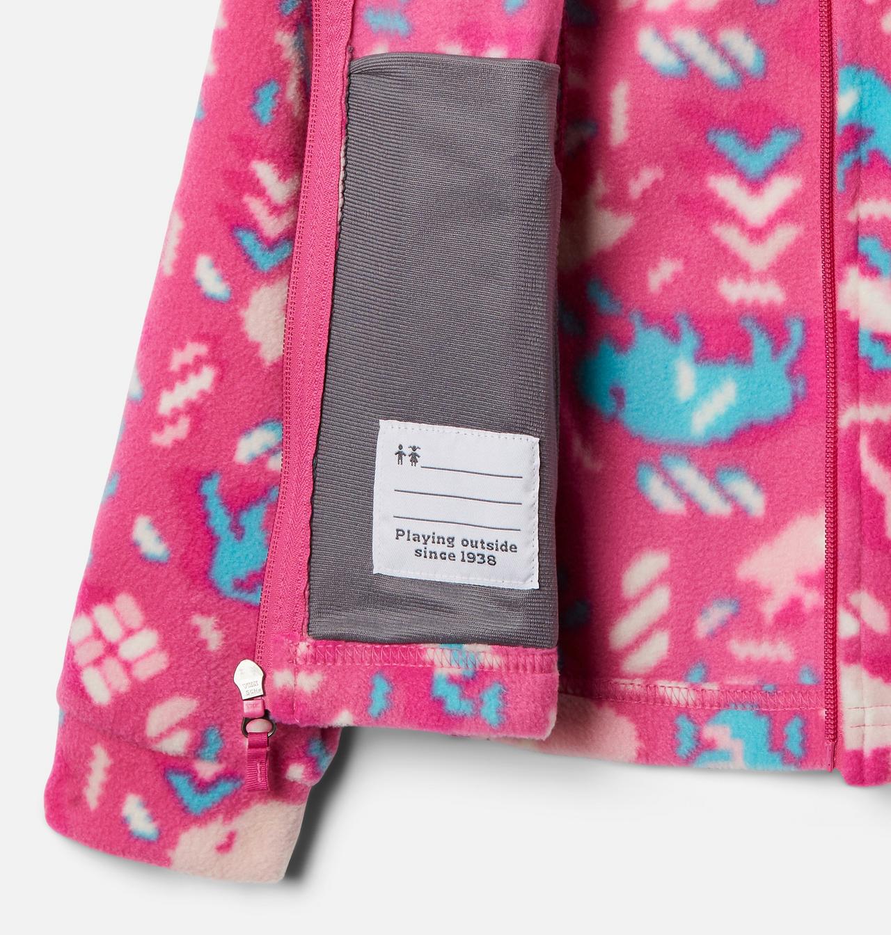 Girls' Benton Springs™ II Printed Fleece Jacket 3