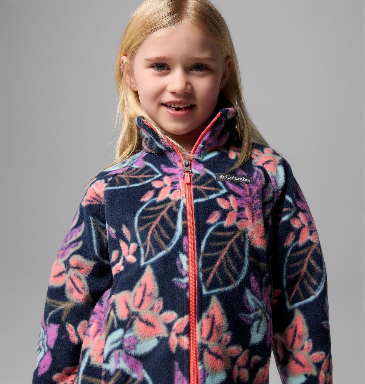 Girls' Benton Springs™ II Printed Fleece Jacket 5