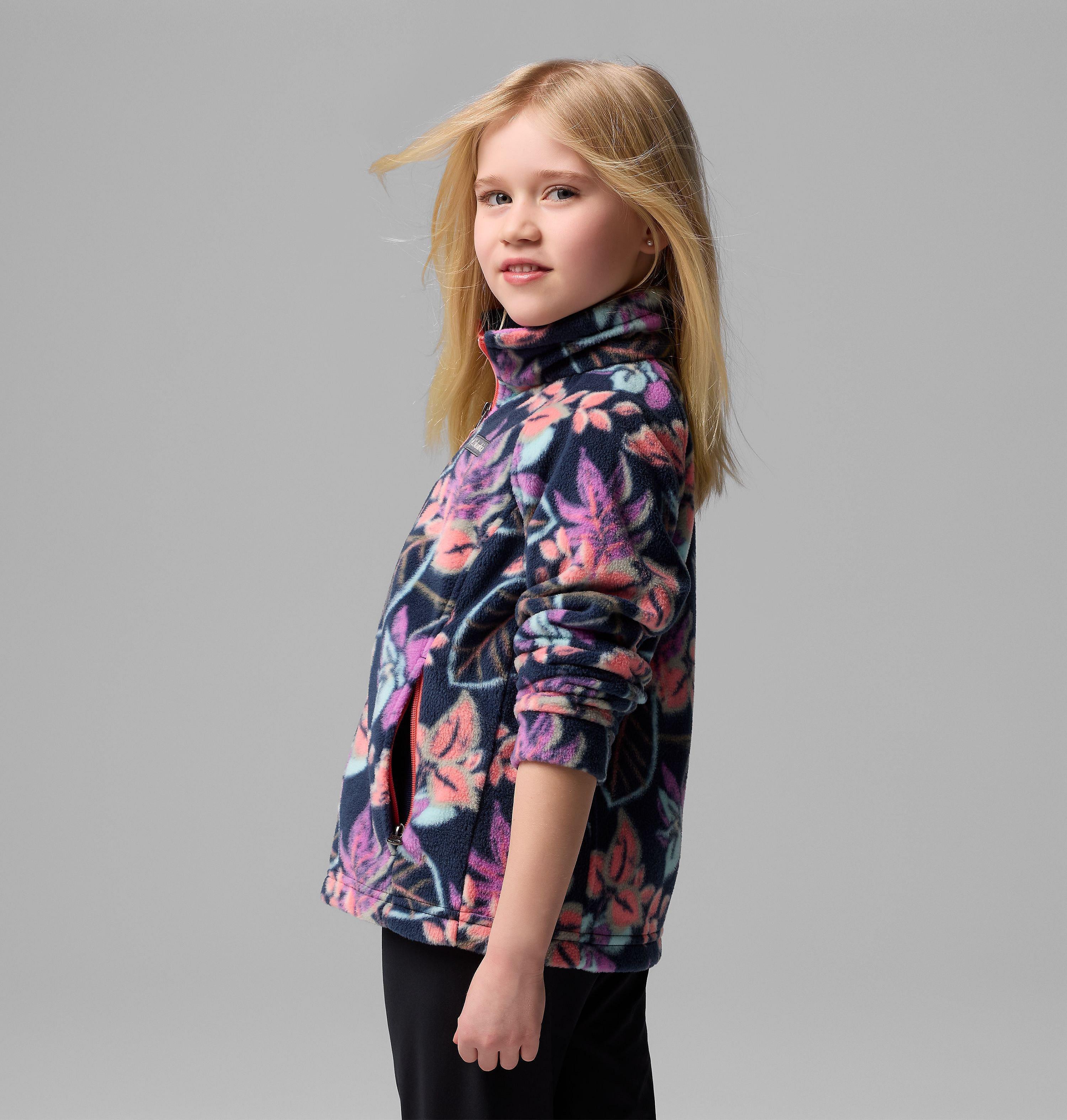 Girls' Benton Springs II Printed Fleece Jacket 2