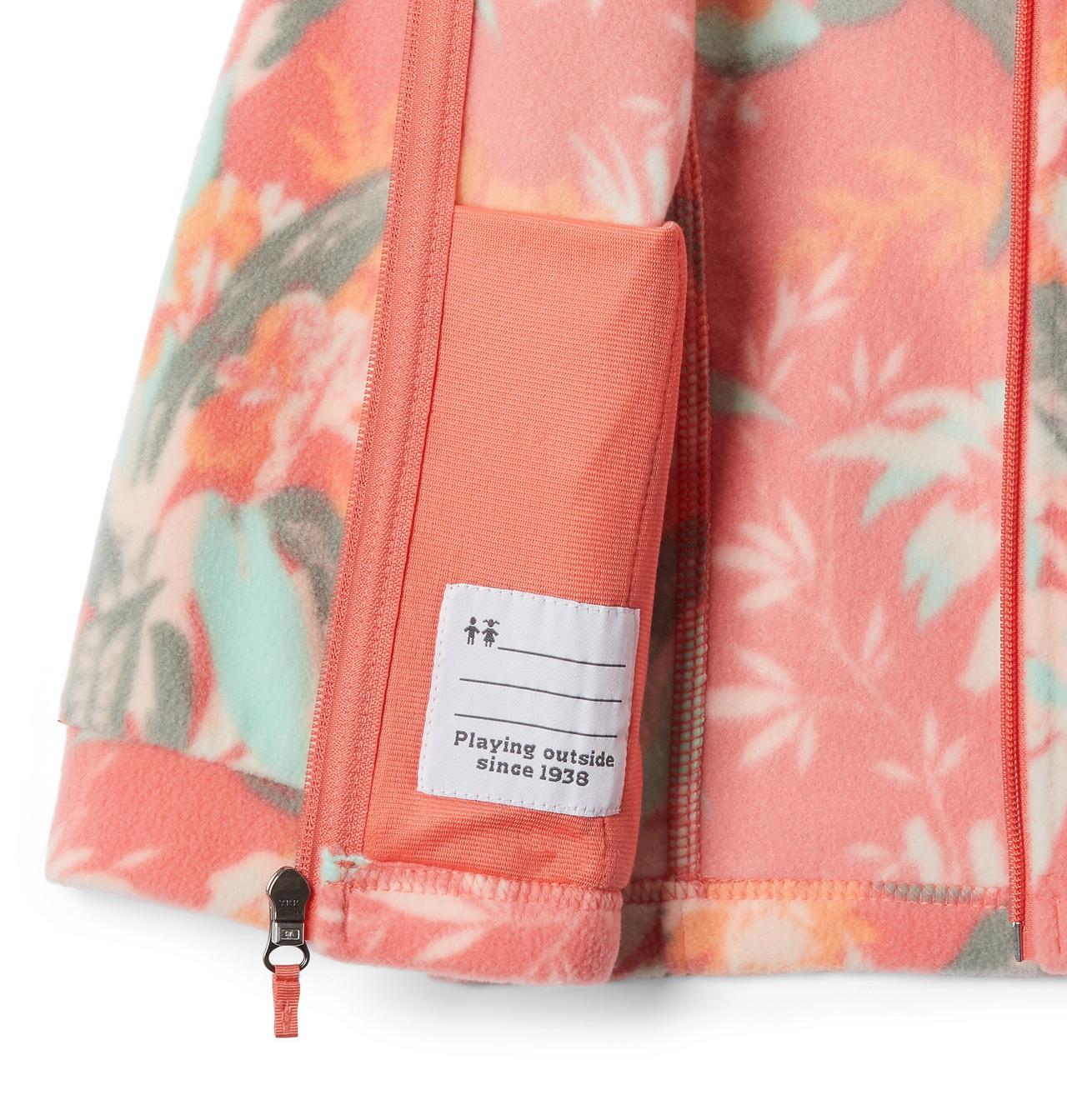 Girls' Benton Springs™ II Printed Fleece Jacket 3