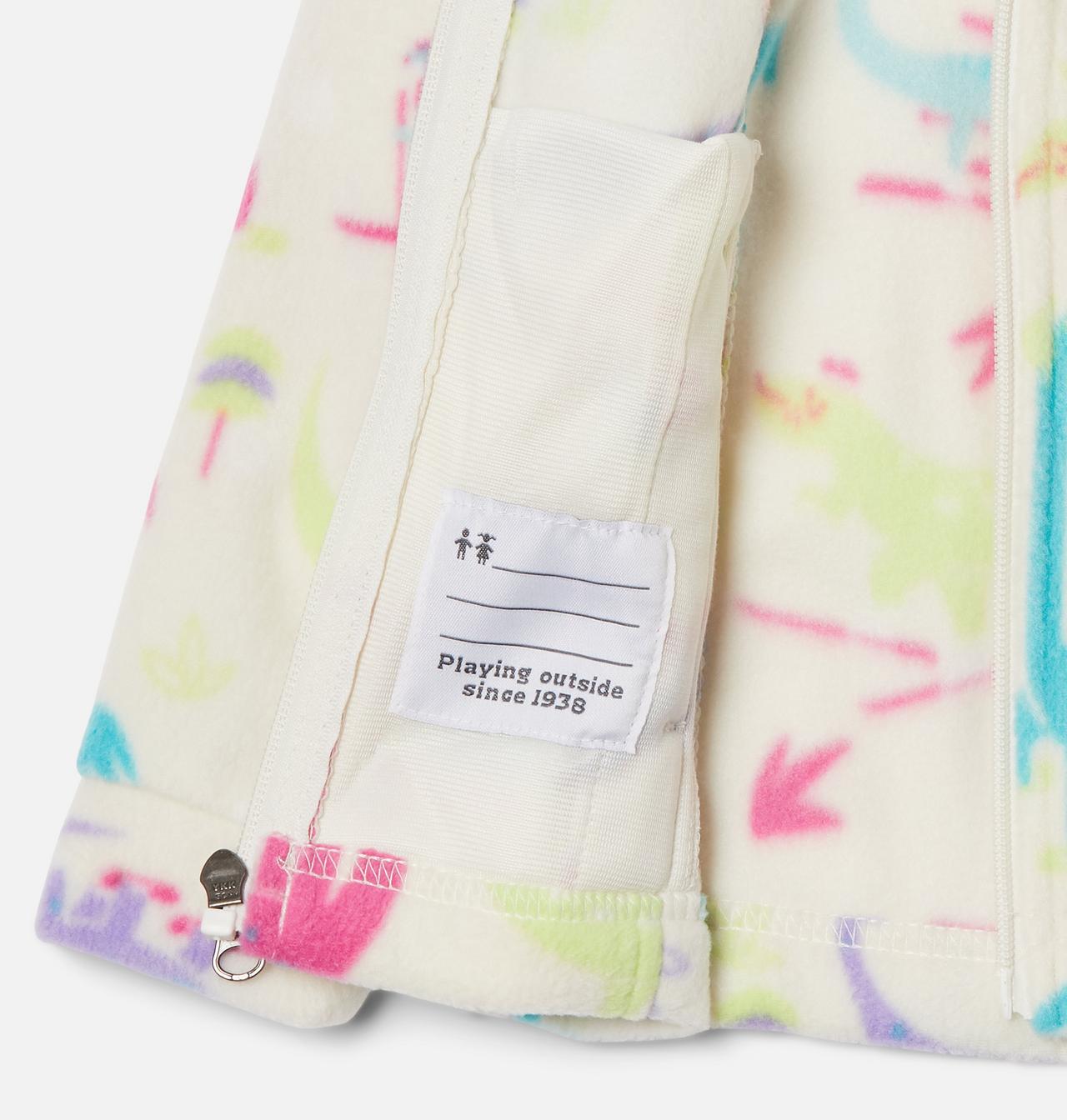 Girls' Toddler Benton Springs™ II Printed Fleece Jacket 3