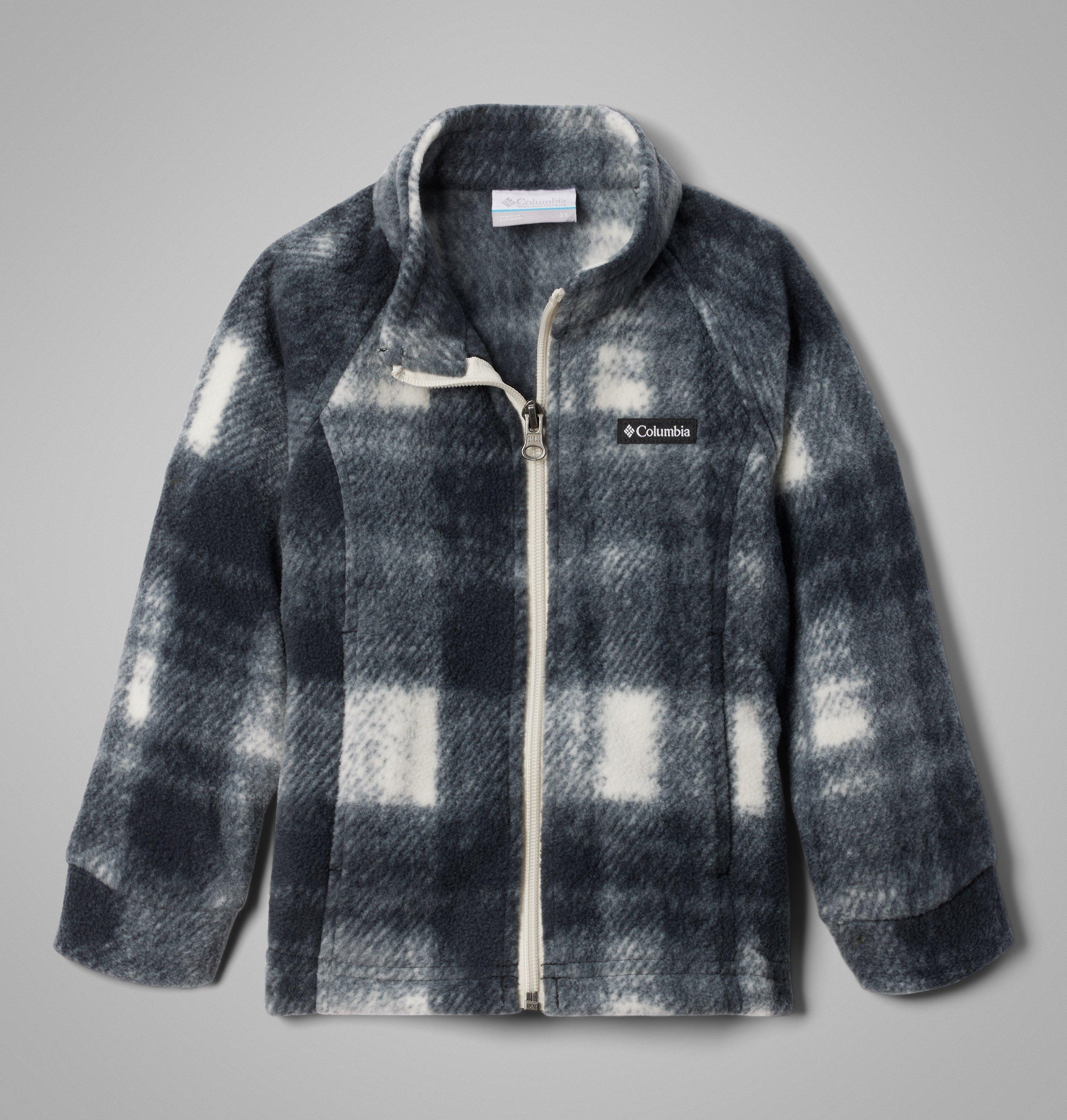 Columbia Girls' Toddler Benton Springs  II Printed Fleece Jacket-