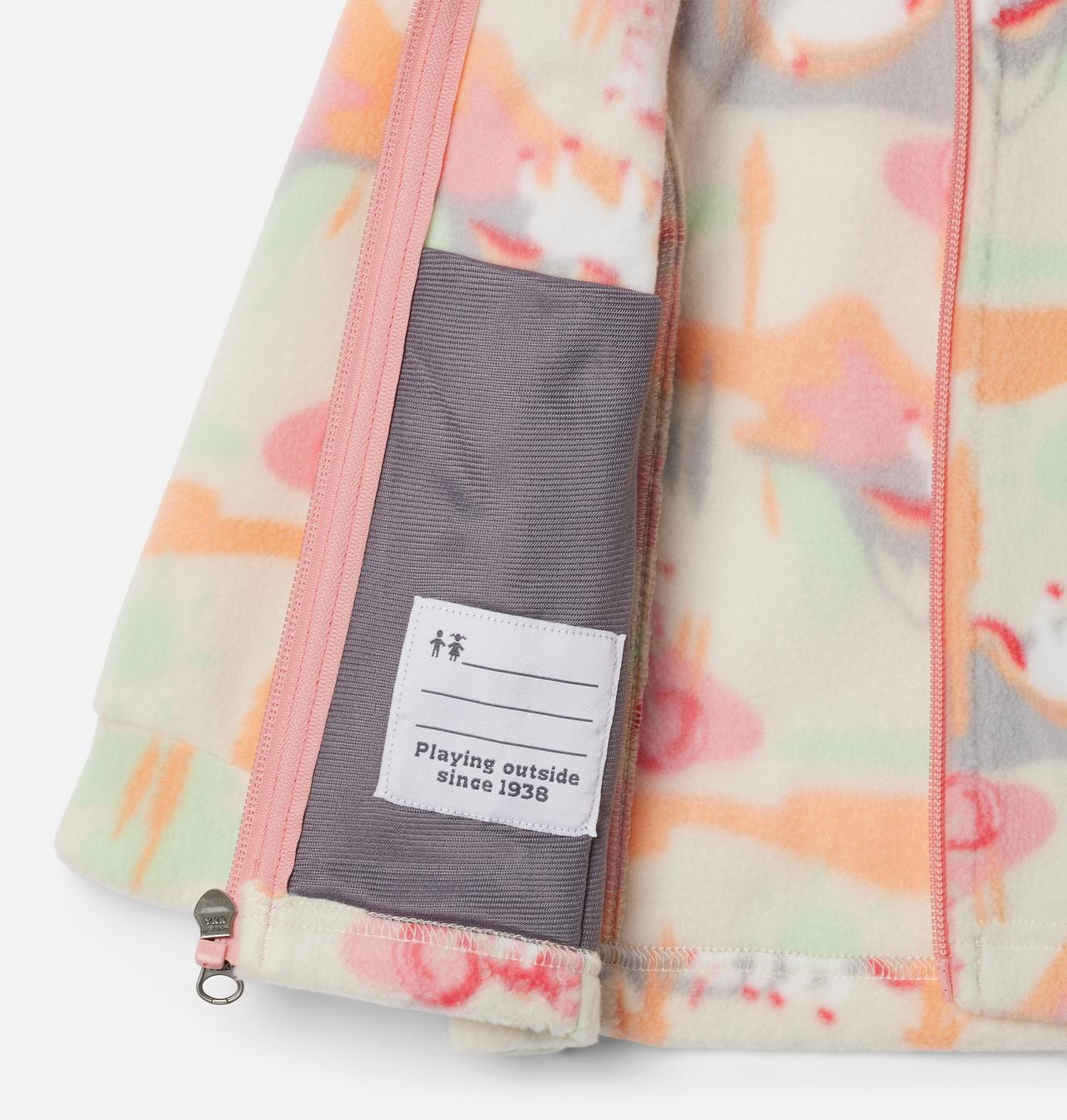 Girls' Toddler Benton Springs™ II Printed Fleece Jacket 3