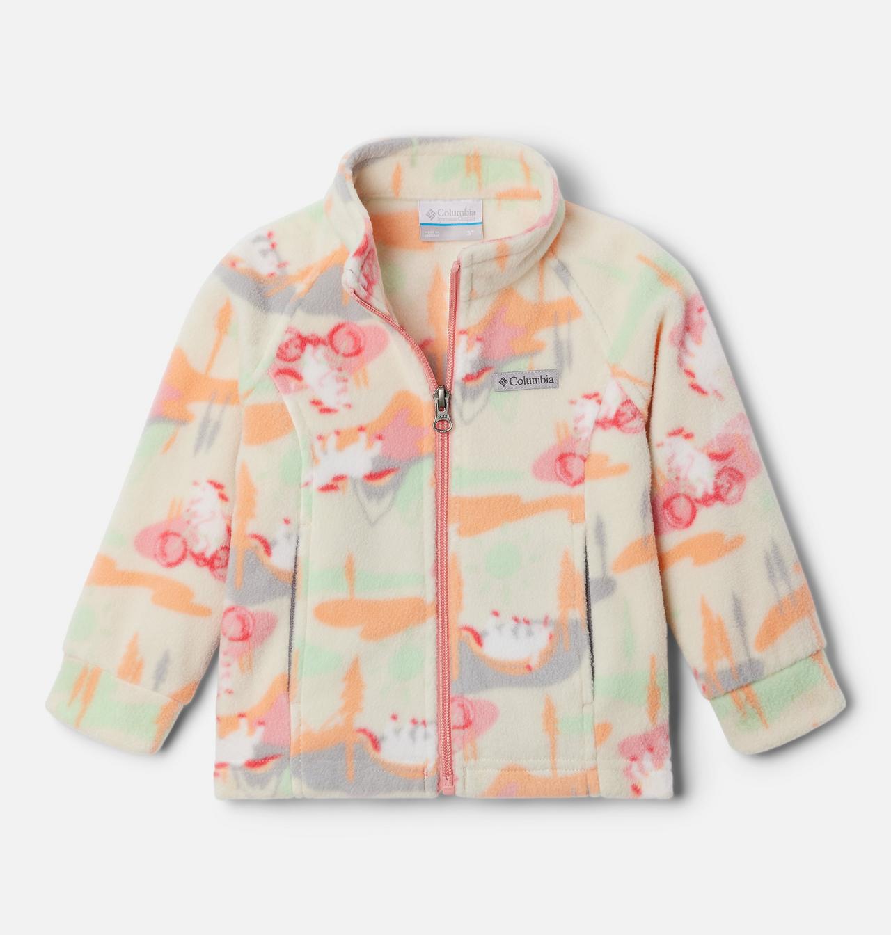 Girls' Toddler Benton Springs™ II Printed Fleece Jacket 1