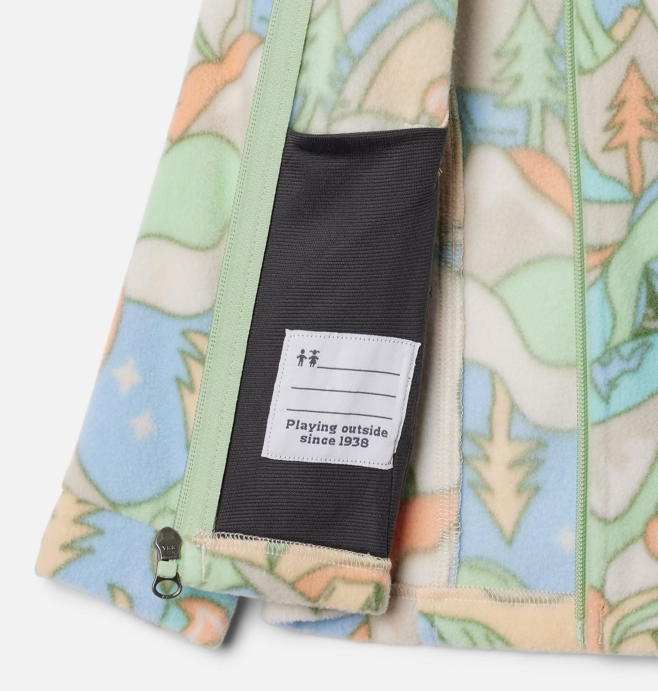 Girls' Toddler Benton Springs™ II Printed Fleece Jacket 3