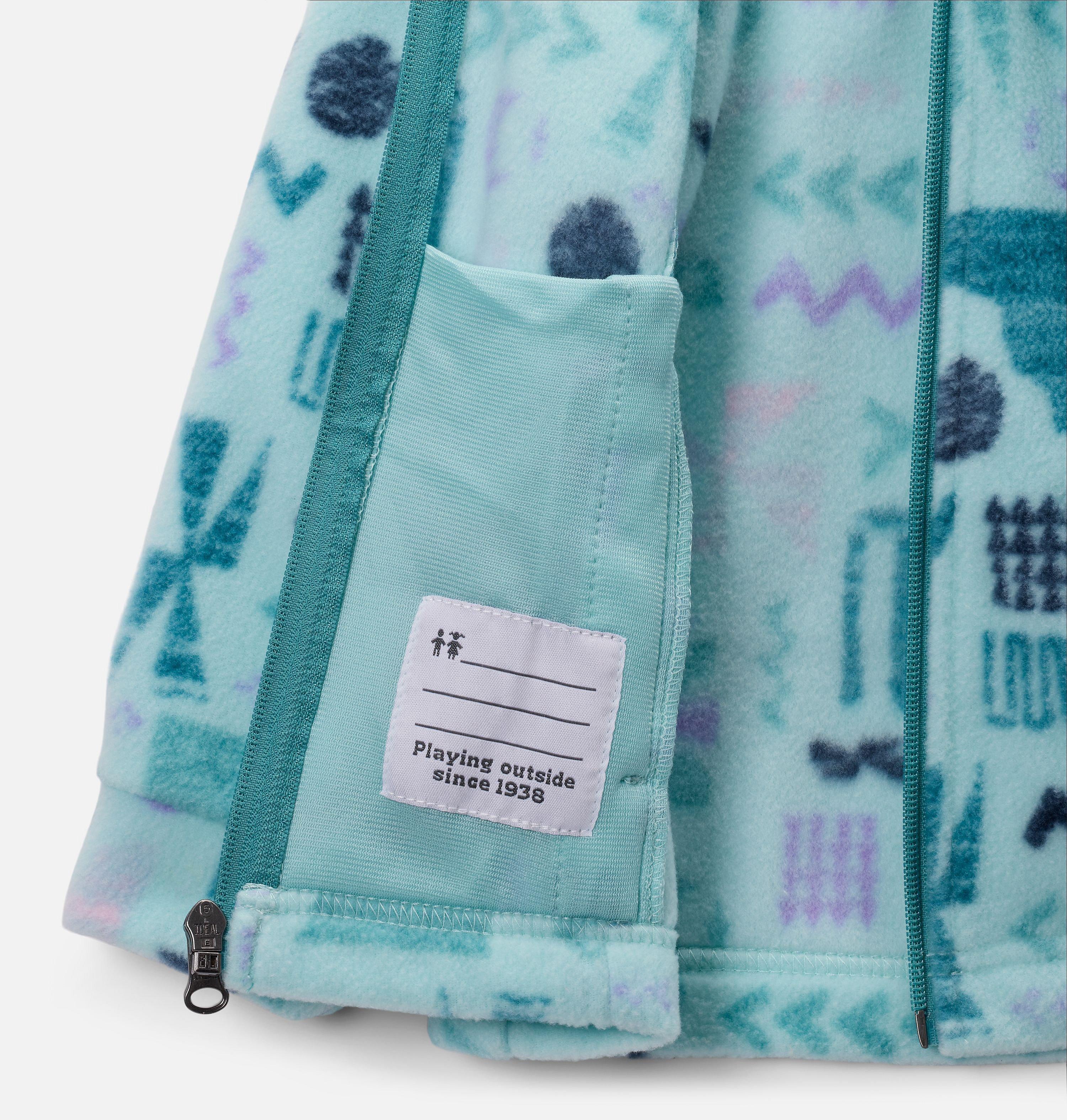 Girls' Toddler Benton Springs II Printed Fleece Jacket 3
