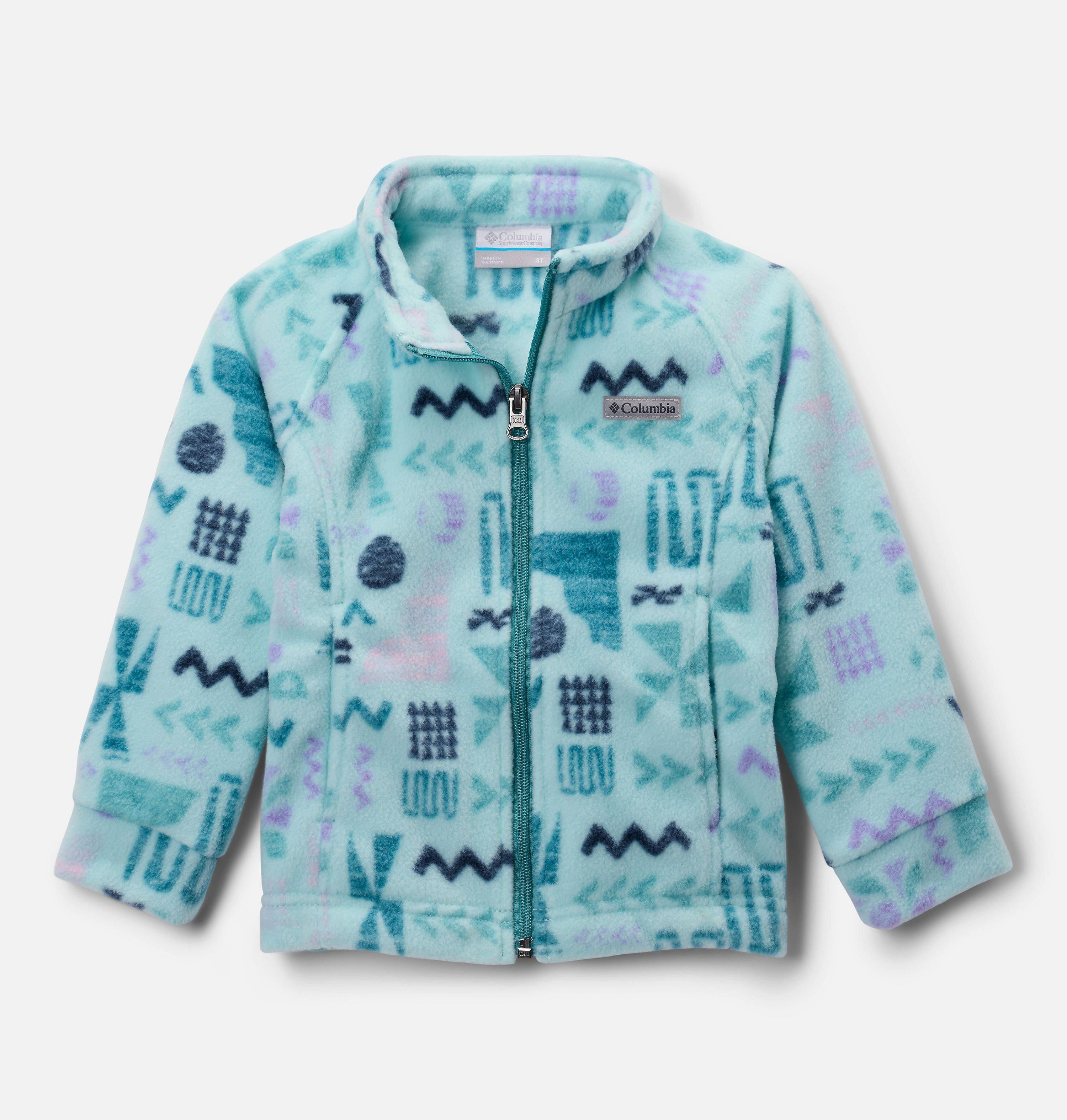 Girls' Toddler Benton Springs II Printed Fleece Jacket 1