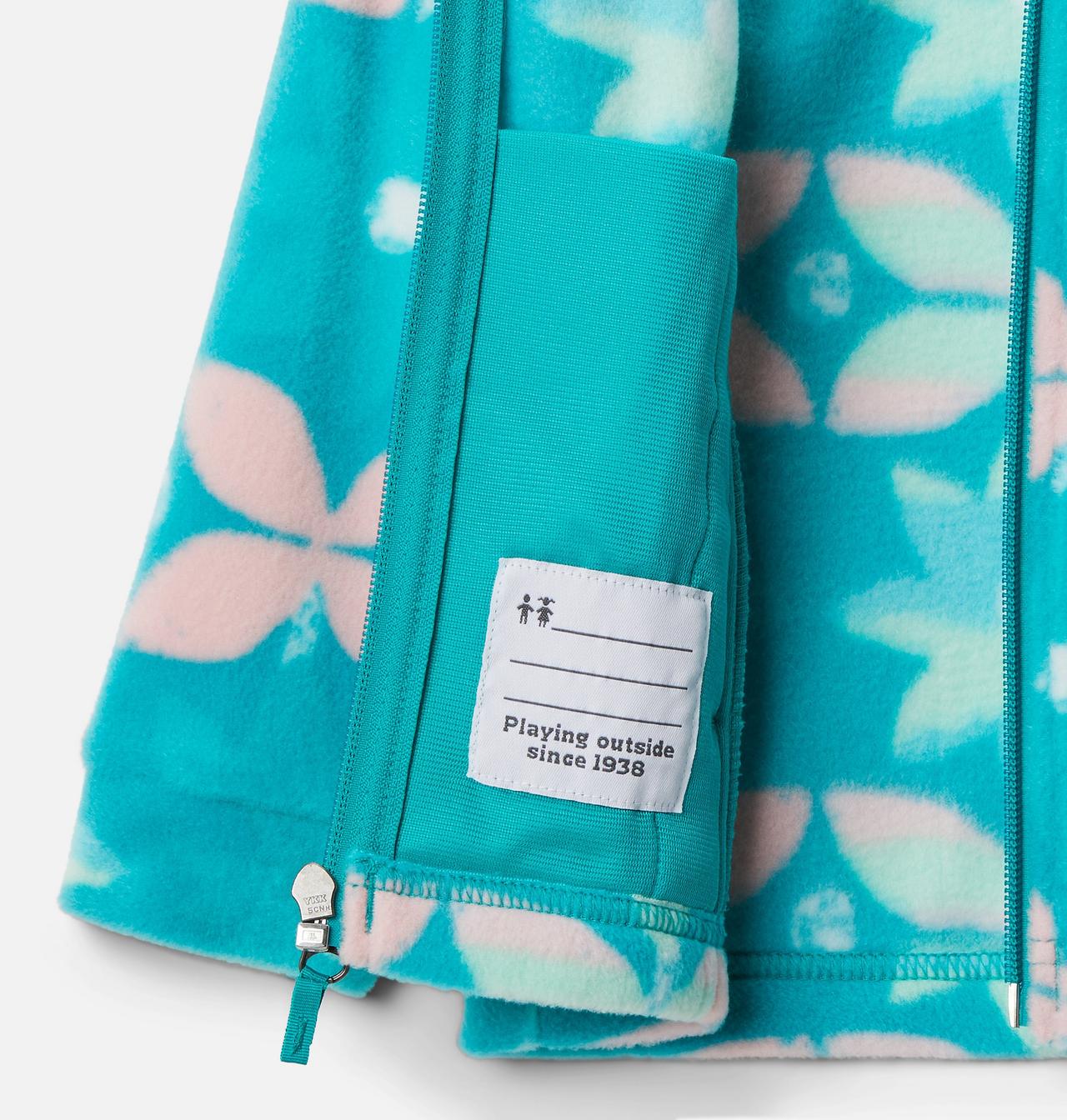 Girls' Toddler Benton Springs™ II Printed Fleece Jacket 3