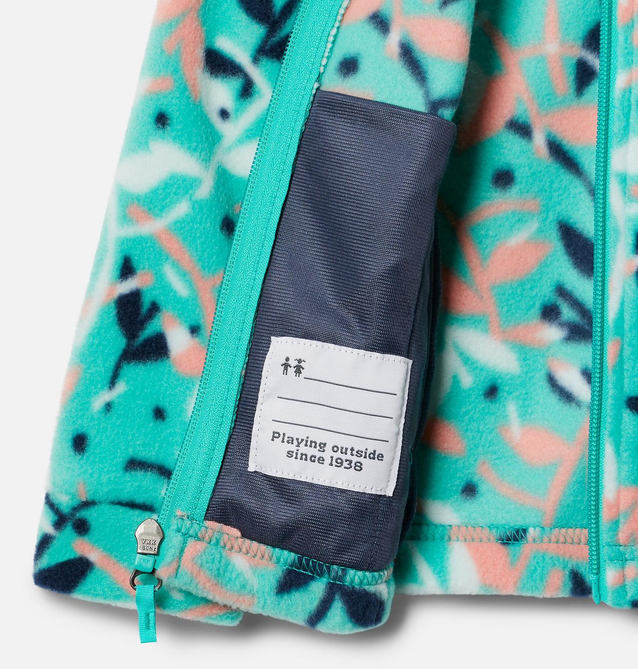 Girls' Toddler Benton Springs™ II Printed Fleece Jacket 3