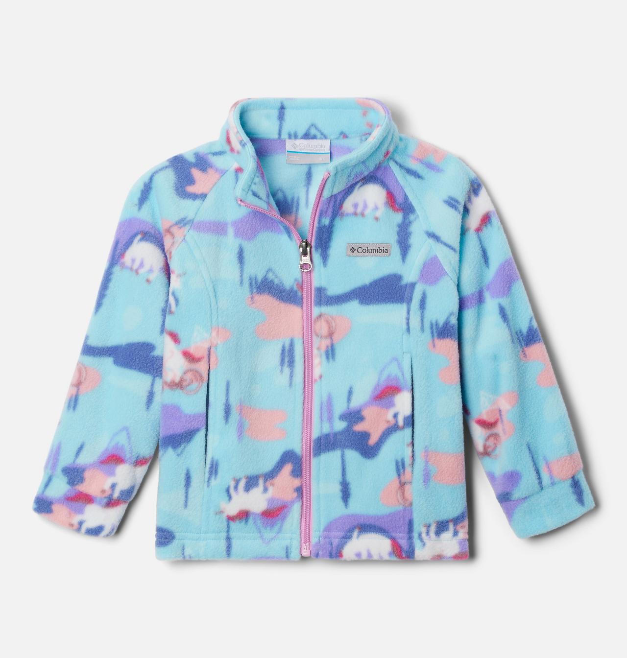 Girls' Toddler Benton Springs™ II Printed Fleece Jacket 1