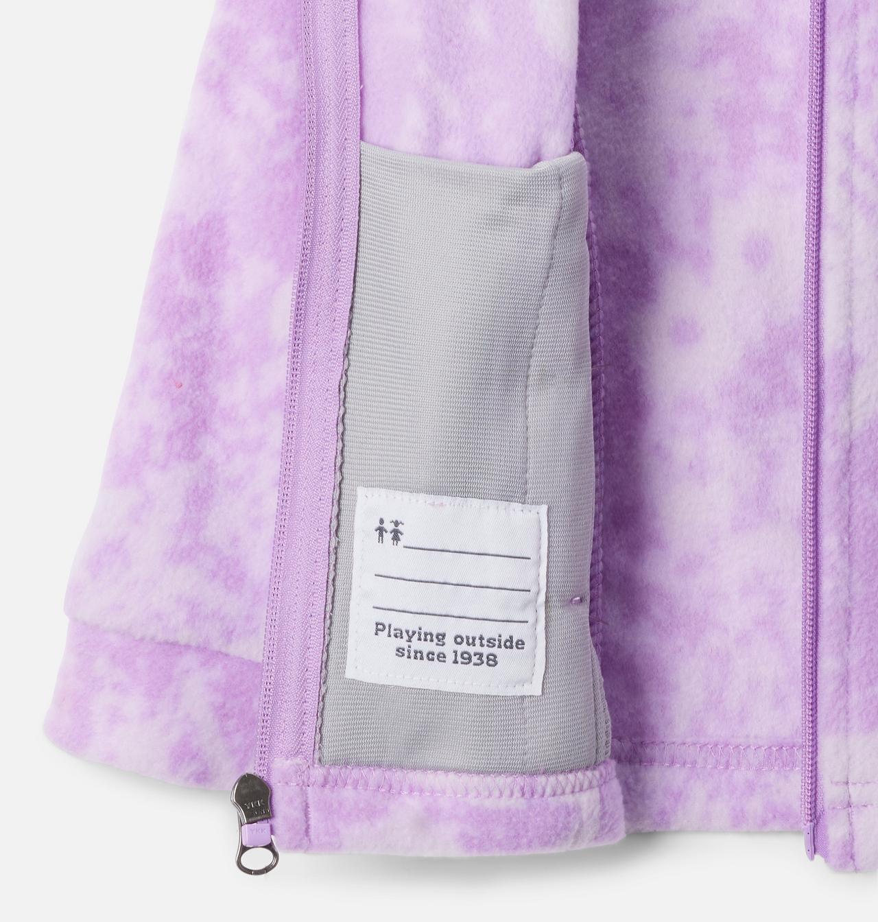 Girls' Toddler Benton Springs™ II Printed Fleece Jacket 3