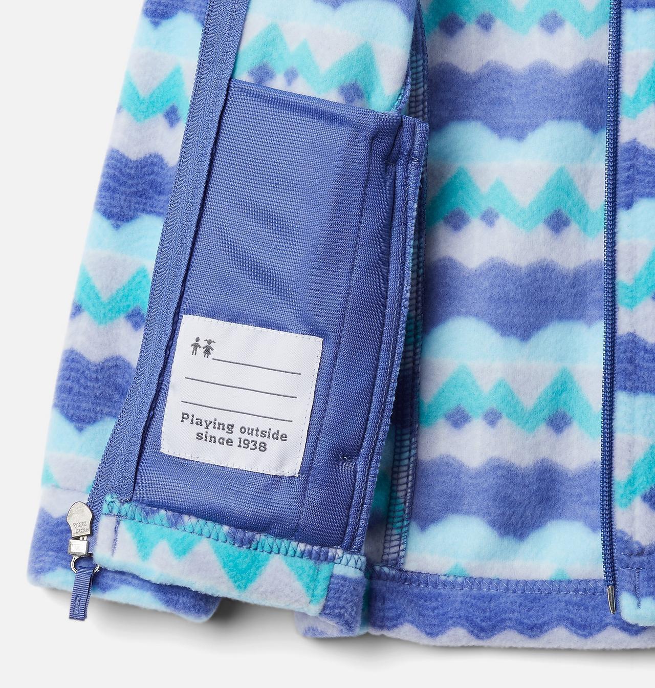 Girls' Toddler Benton Springs™ II Printed Fleece Jacket 3