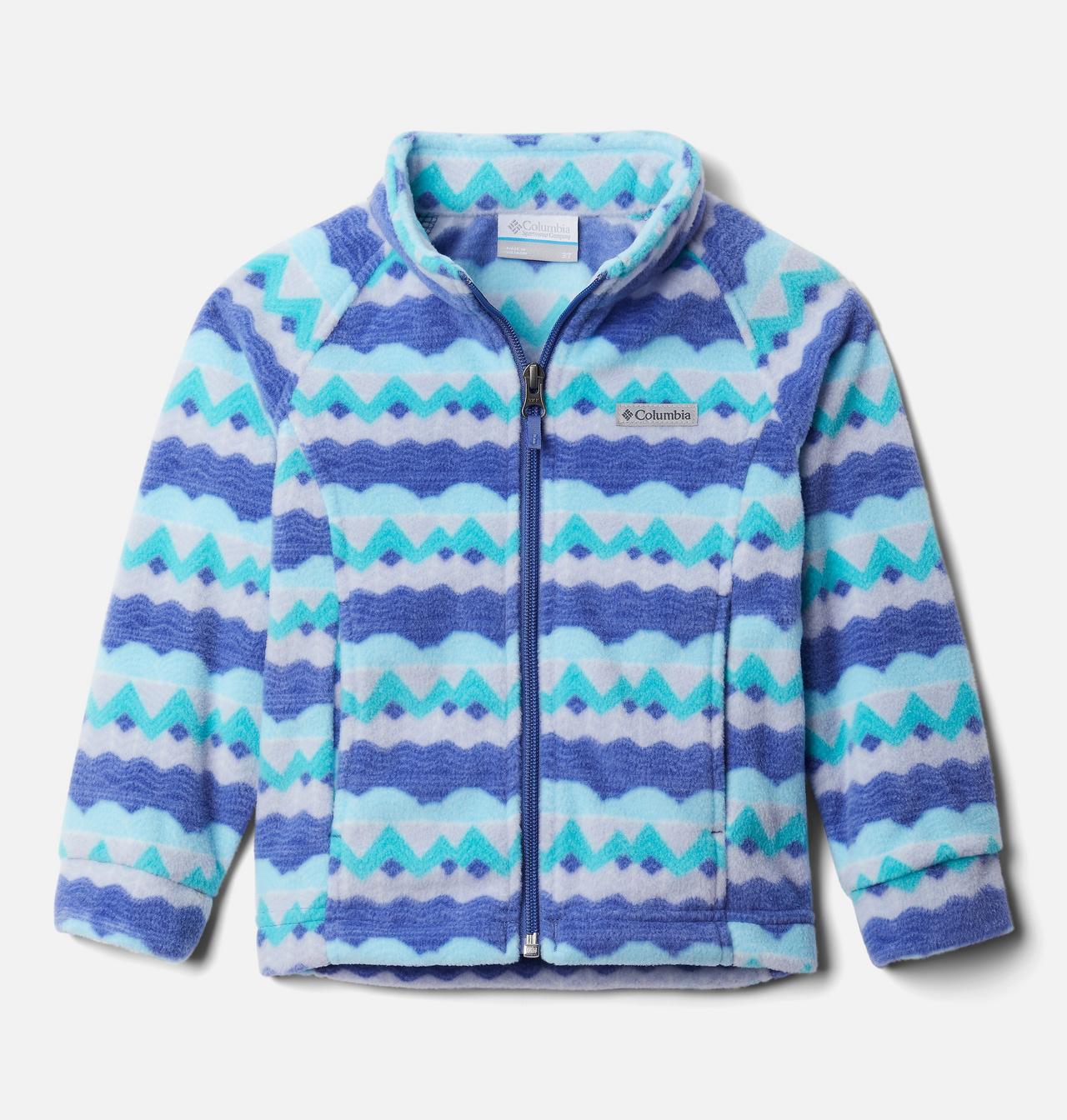 Girls' Toddler Benton Springs™ II Printed Fleece Jacket 1