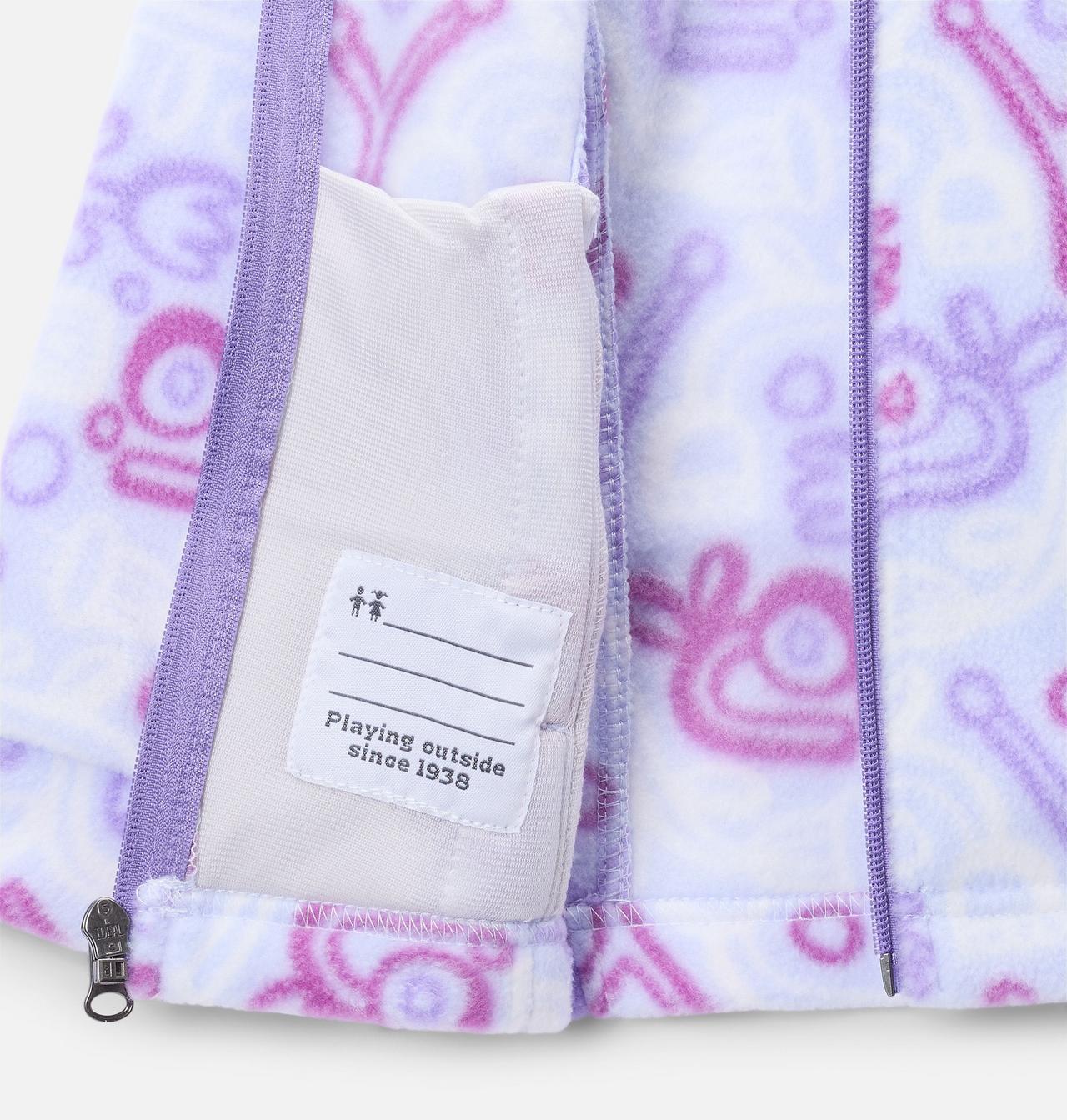 Girls' Toddler Benton Springs™ II Printed Fleece Jacket 3