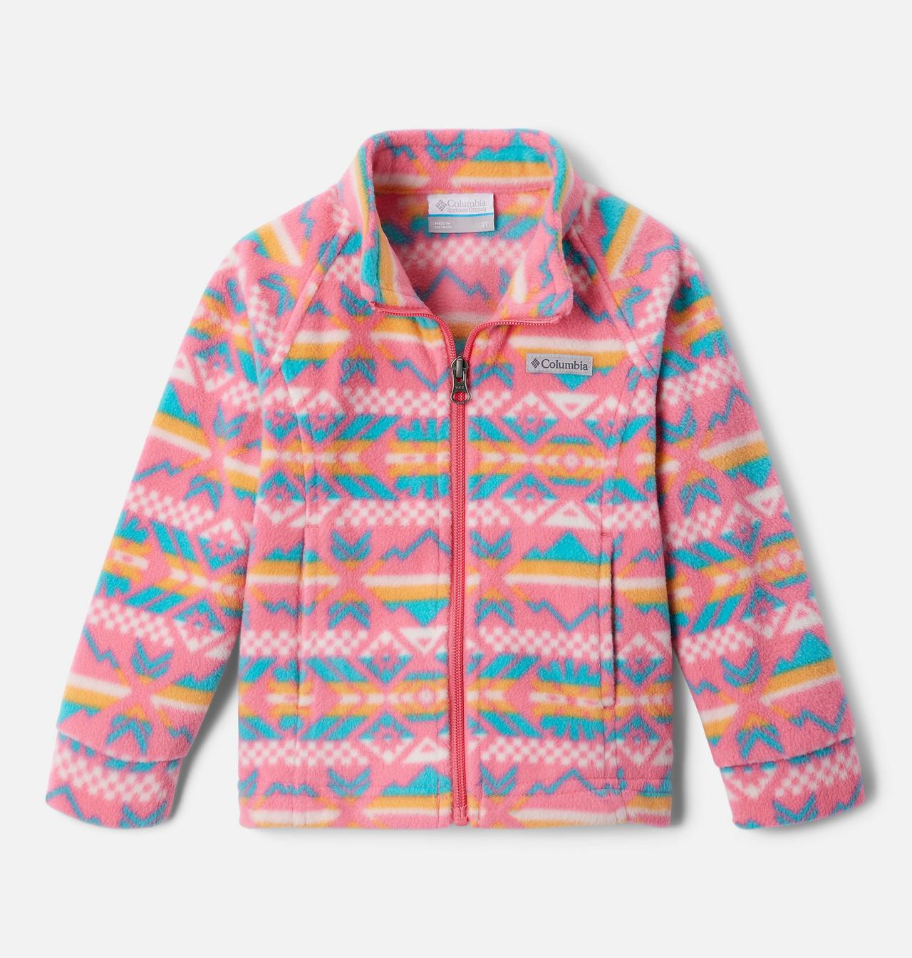 Girls' Toddler Benton Springs™ II Printed Fleece Jacket 1