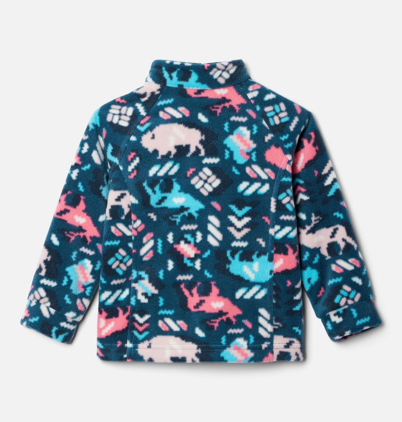 Girls' Toddler Benton Springs™ II Printed Fleece Jacket 2