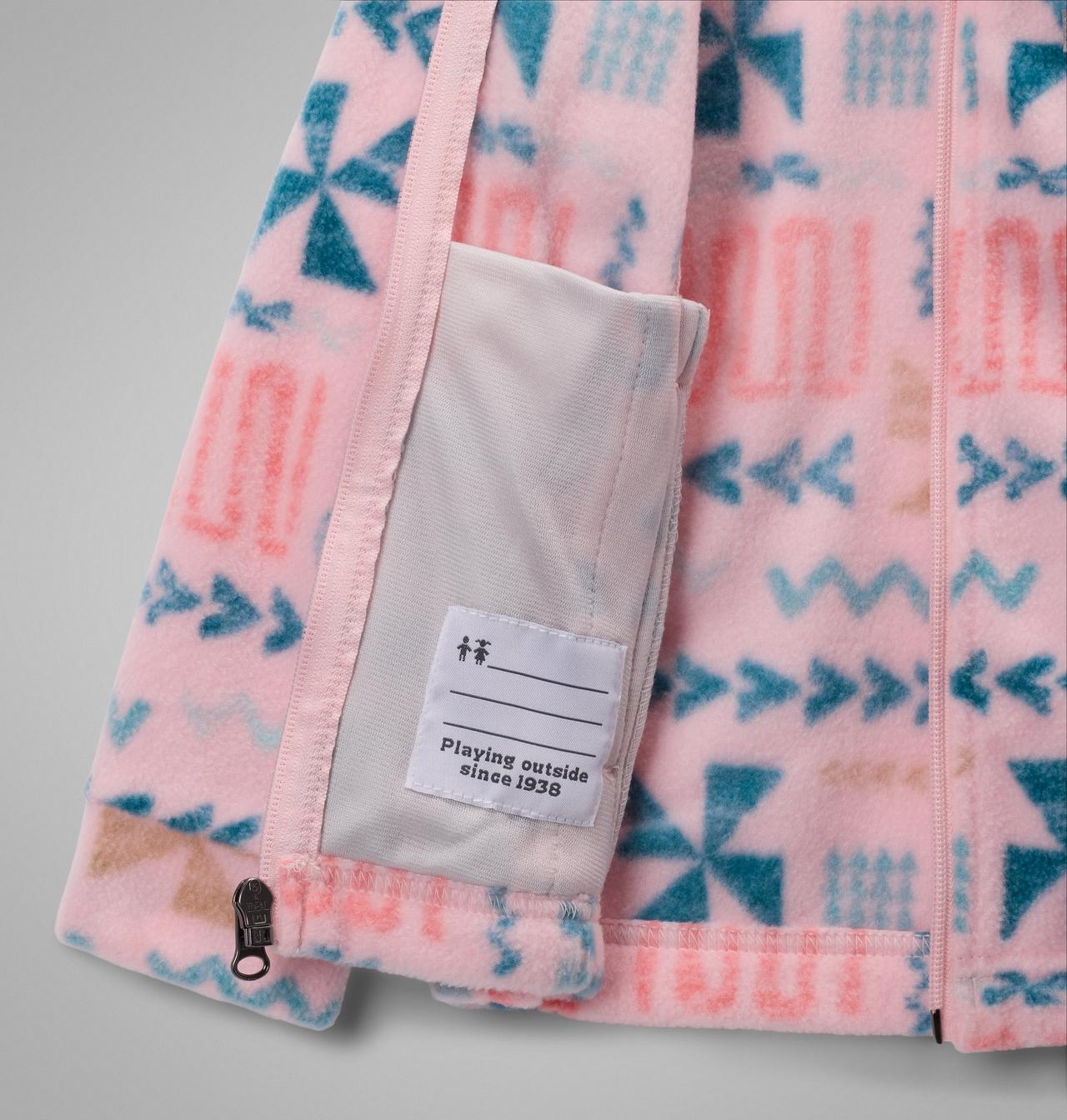 Girls' Toddler Benton Springs™ II Printed Fleece Jacket 3