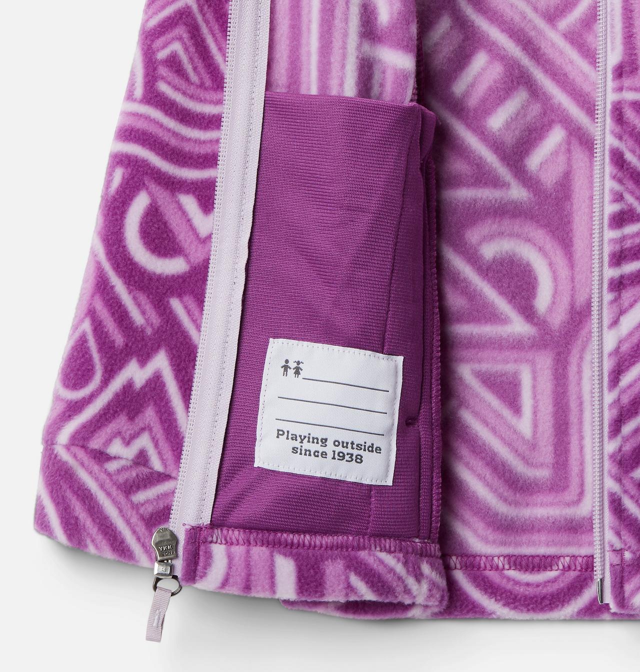 Girls' Toddler Benton Springs™ II Printed Fleece Jacket 3