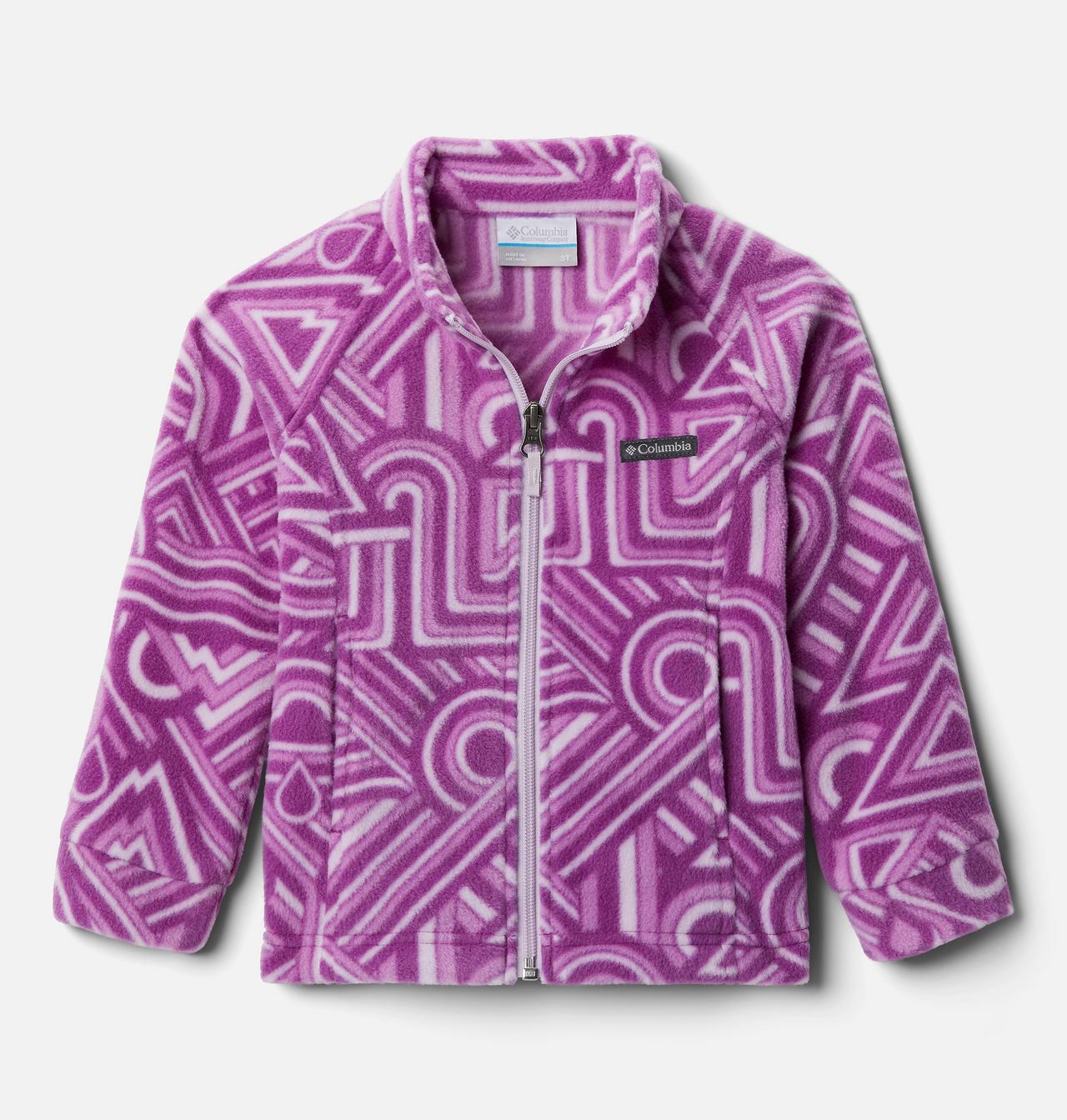 Girls' Toddler Benton Springs™ II Printed Fleece Jacket 1