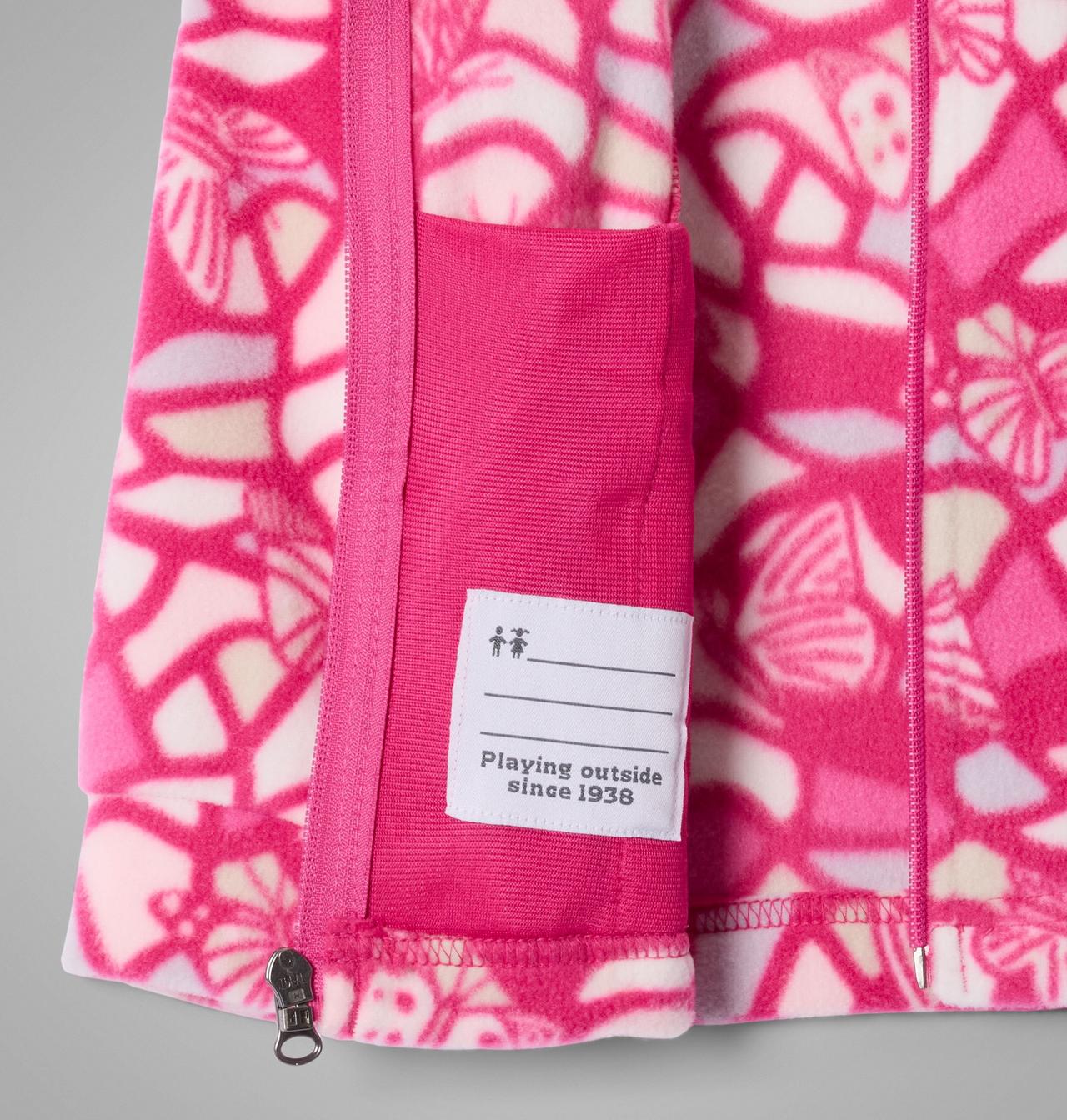 Girls' Toddler Benton Springs™ II Printed Fleece Jacket 3