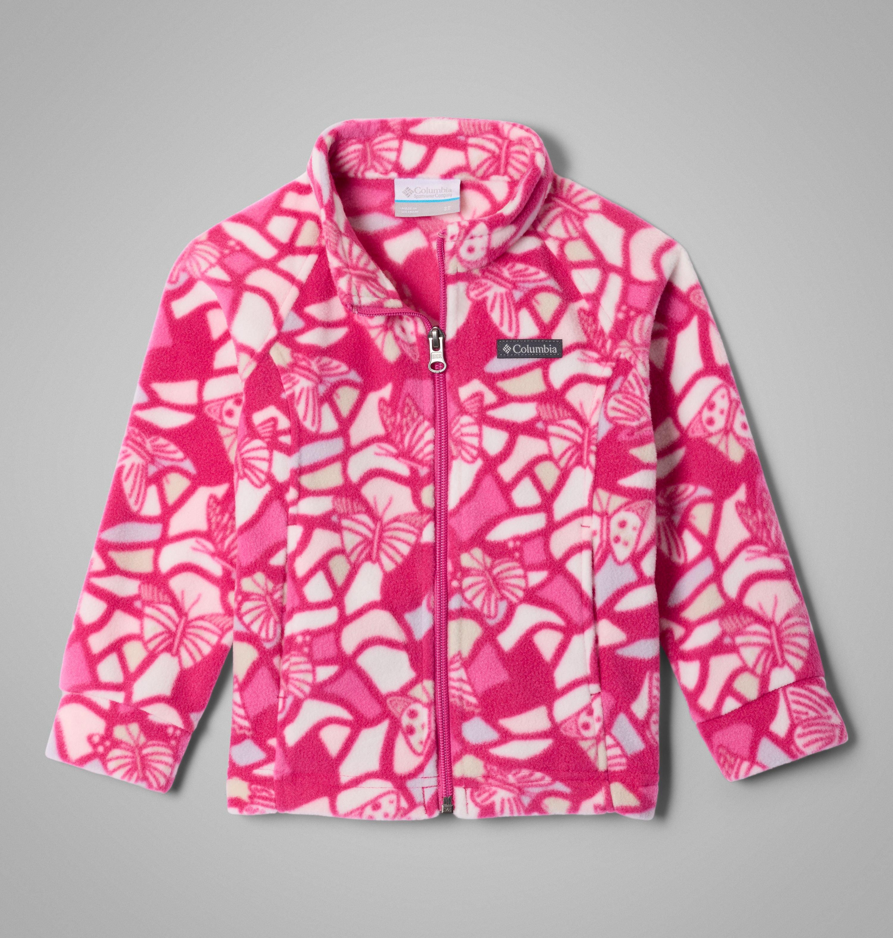 Girls' Toddler Benton Springs II Printed Fleece Jacket 1