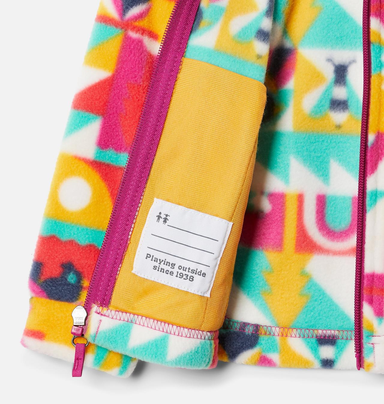 Girls' Toddler Benton Springs™ II Printed Fleece Jacket 3