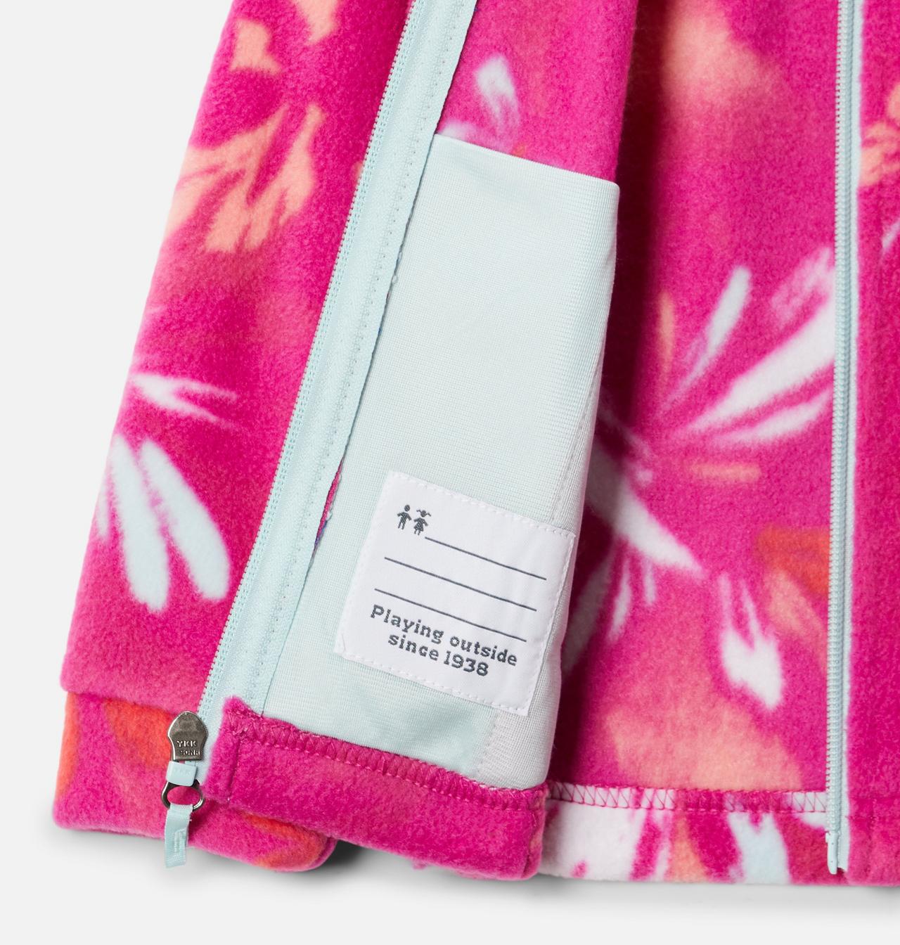 Girls' Toddler Benton Springs™ II Printed Fleece Jacket 3