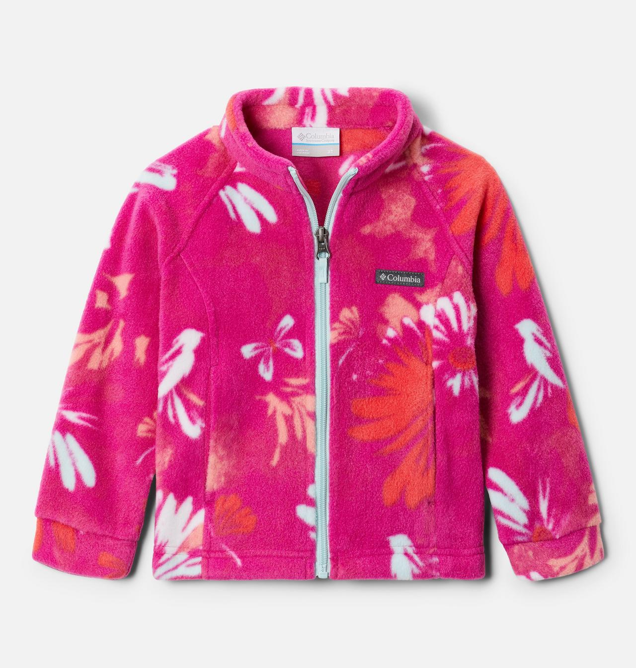 Girls' Toddler Benton Springs™ II Printed Fleece Jacket 1