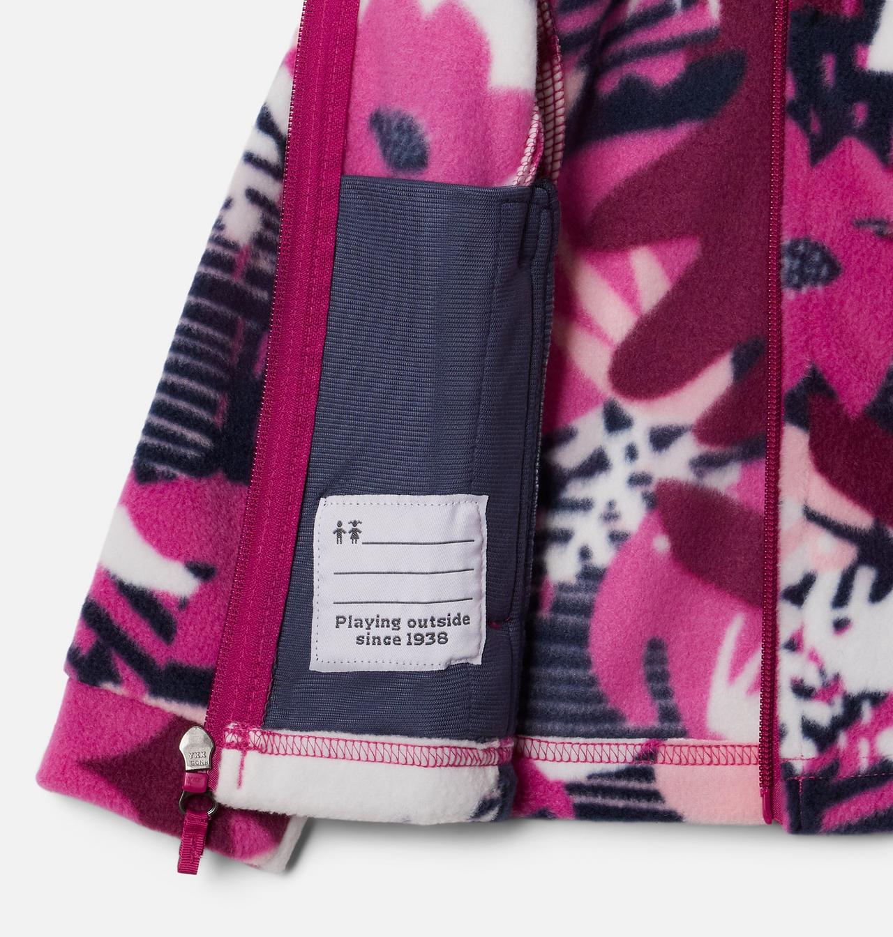 Girls' Toddler Benton Springs™ II Printed Fleece Jacket 3