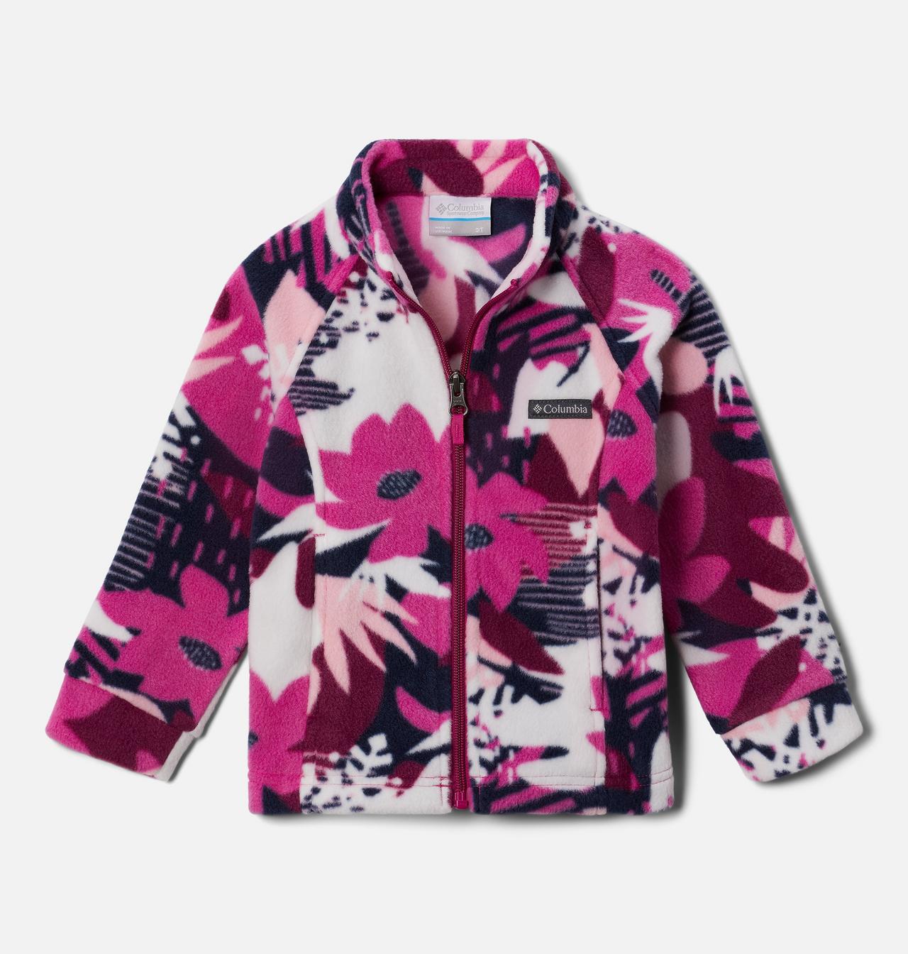 Girls' Toddler Benton Springs™ II Printed Fleece Jacket 1
