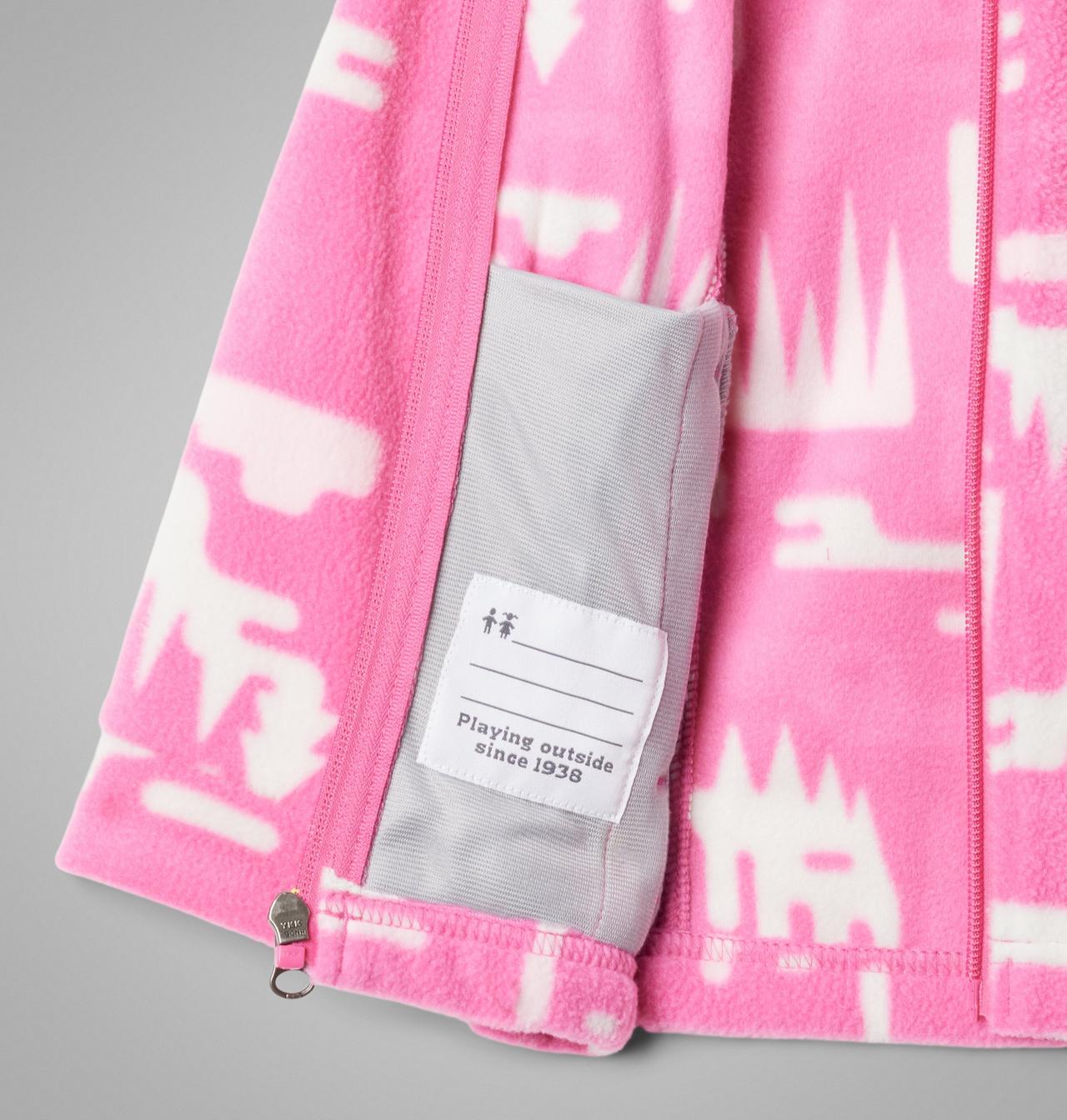 Girls' Toddler Benton Springs™ II Printed Fleece Jacket 3