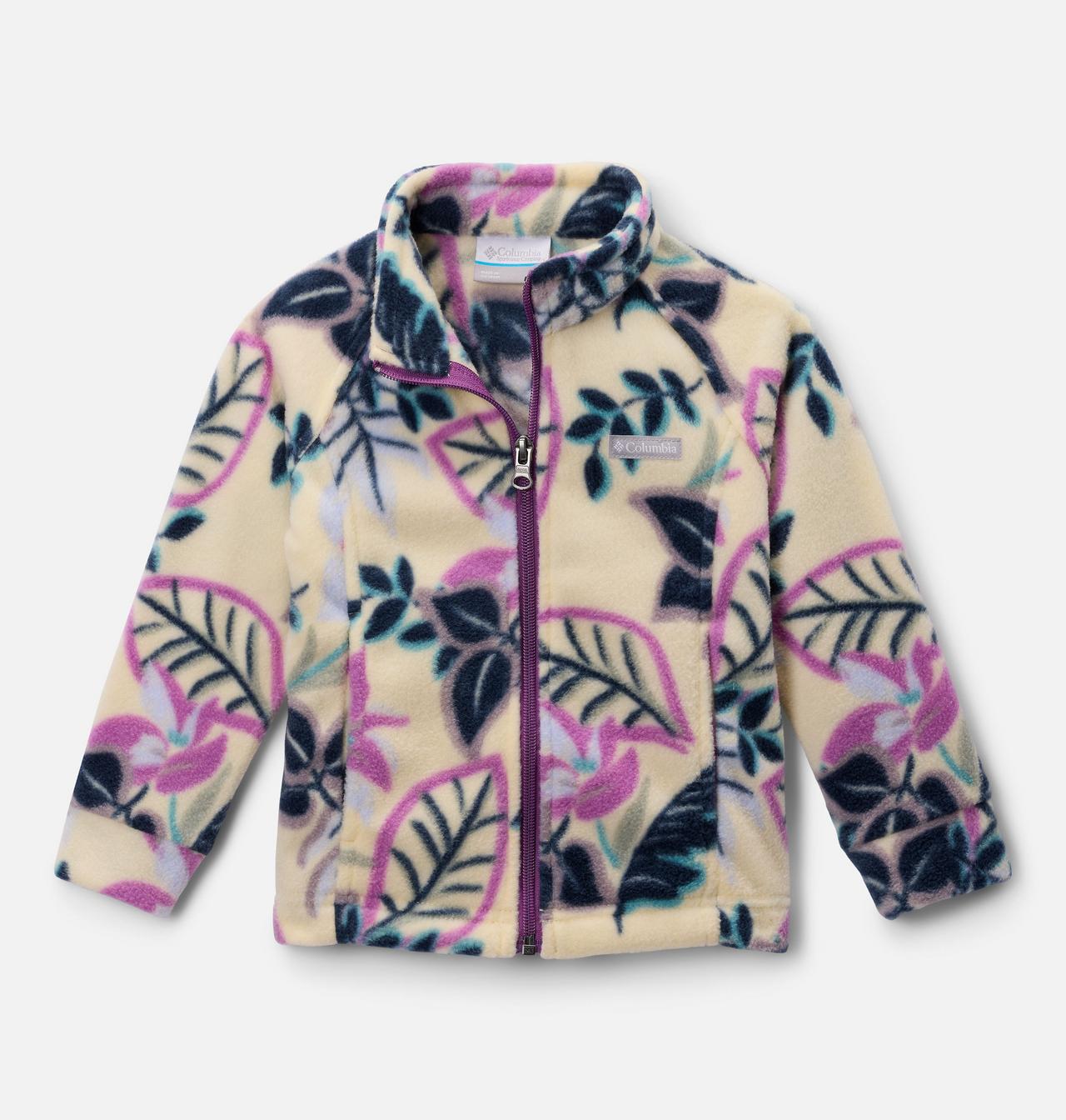 Girls' Toddler Benton Springs™ II Printed Fleece Jacket 1