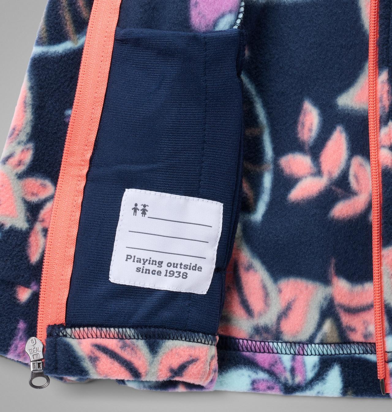 Girls' Toddler Benton Springs™ II Printed Fleece Jacket 3