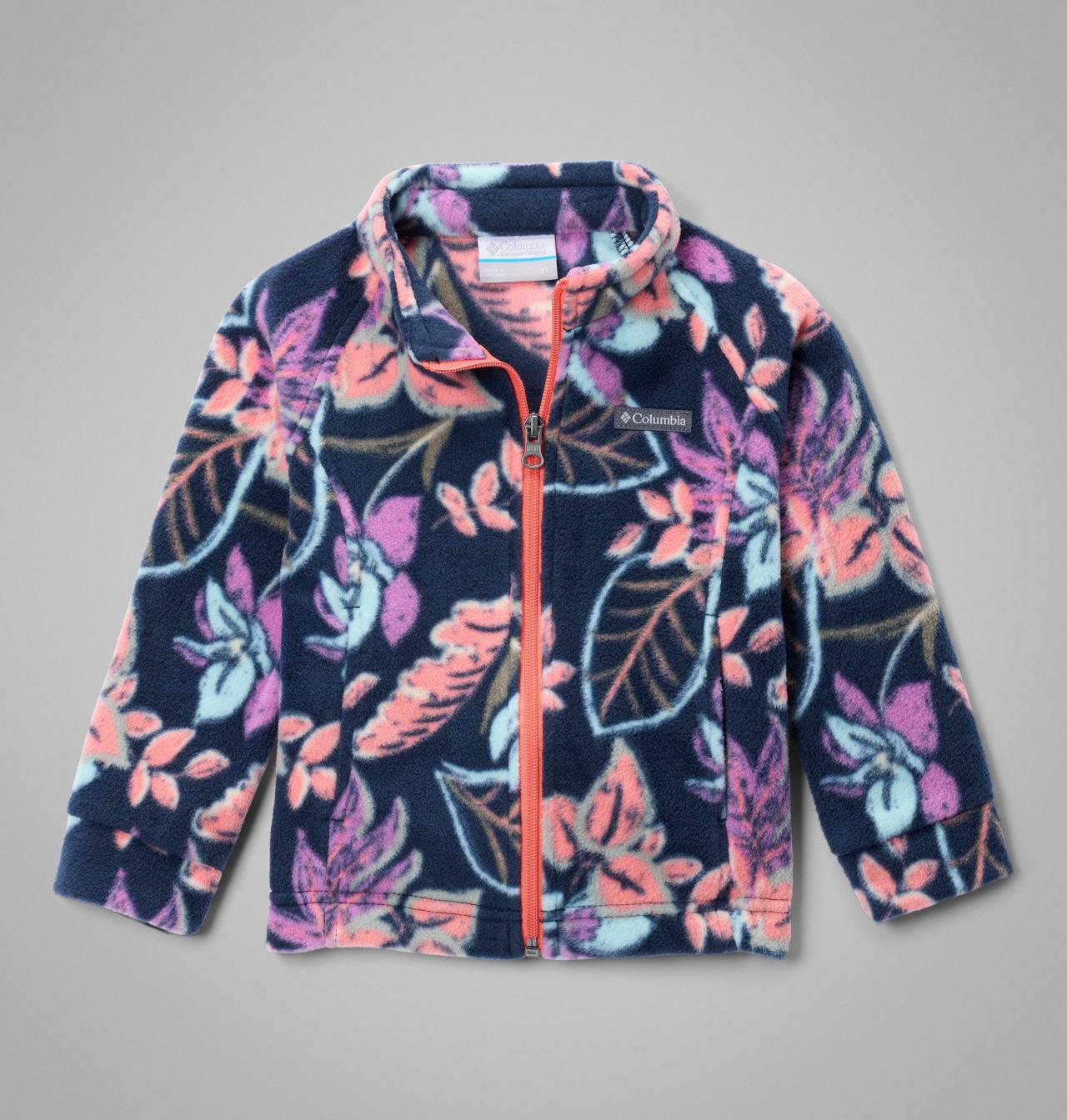 Girls' Toddler Benton Springs™ II Printed Fleece Jacket 1