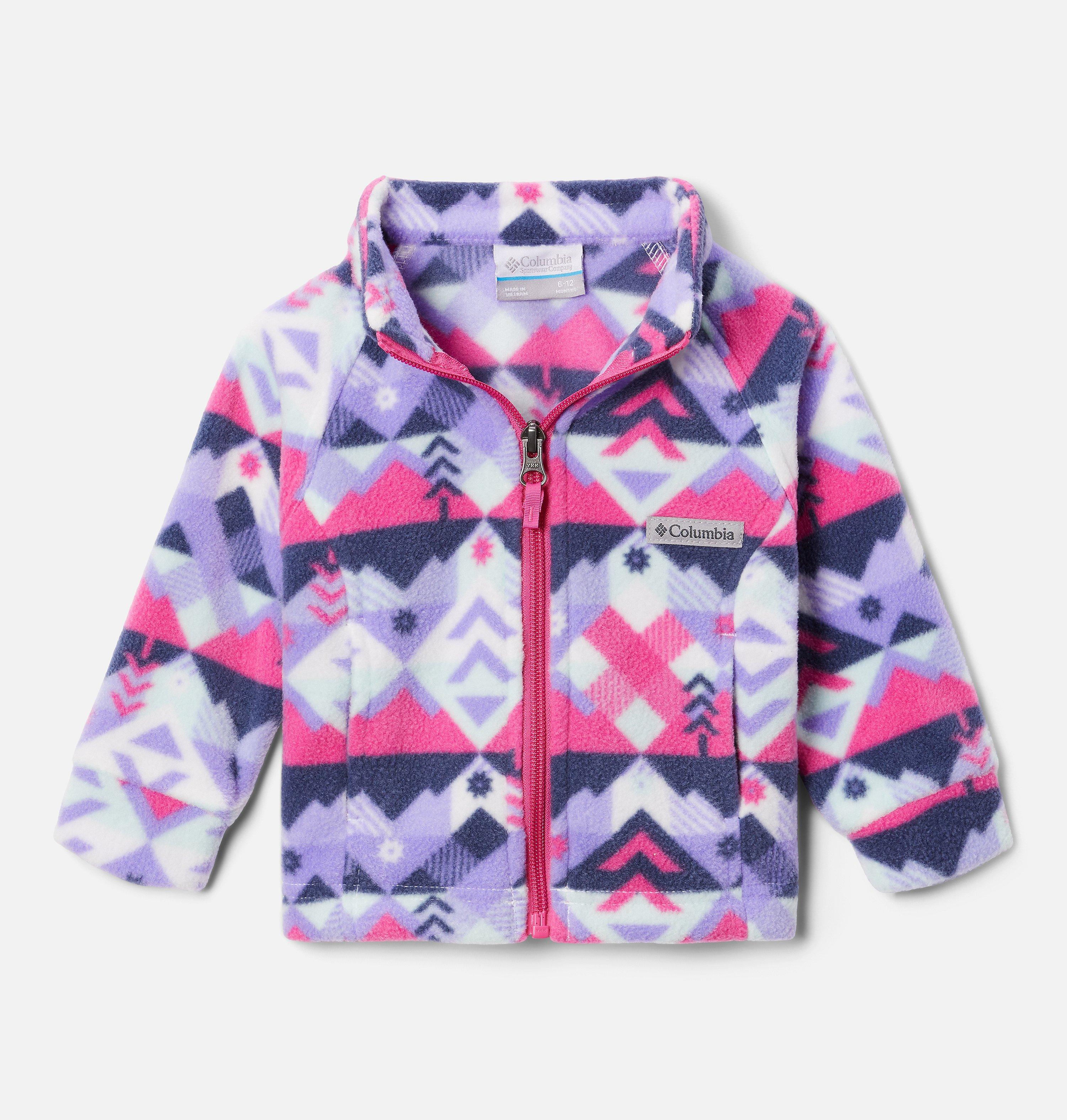 Girls’ Infant Benton Springs II Printed Fleece Jacket 1