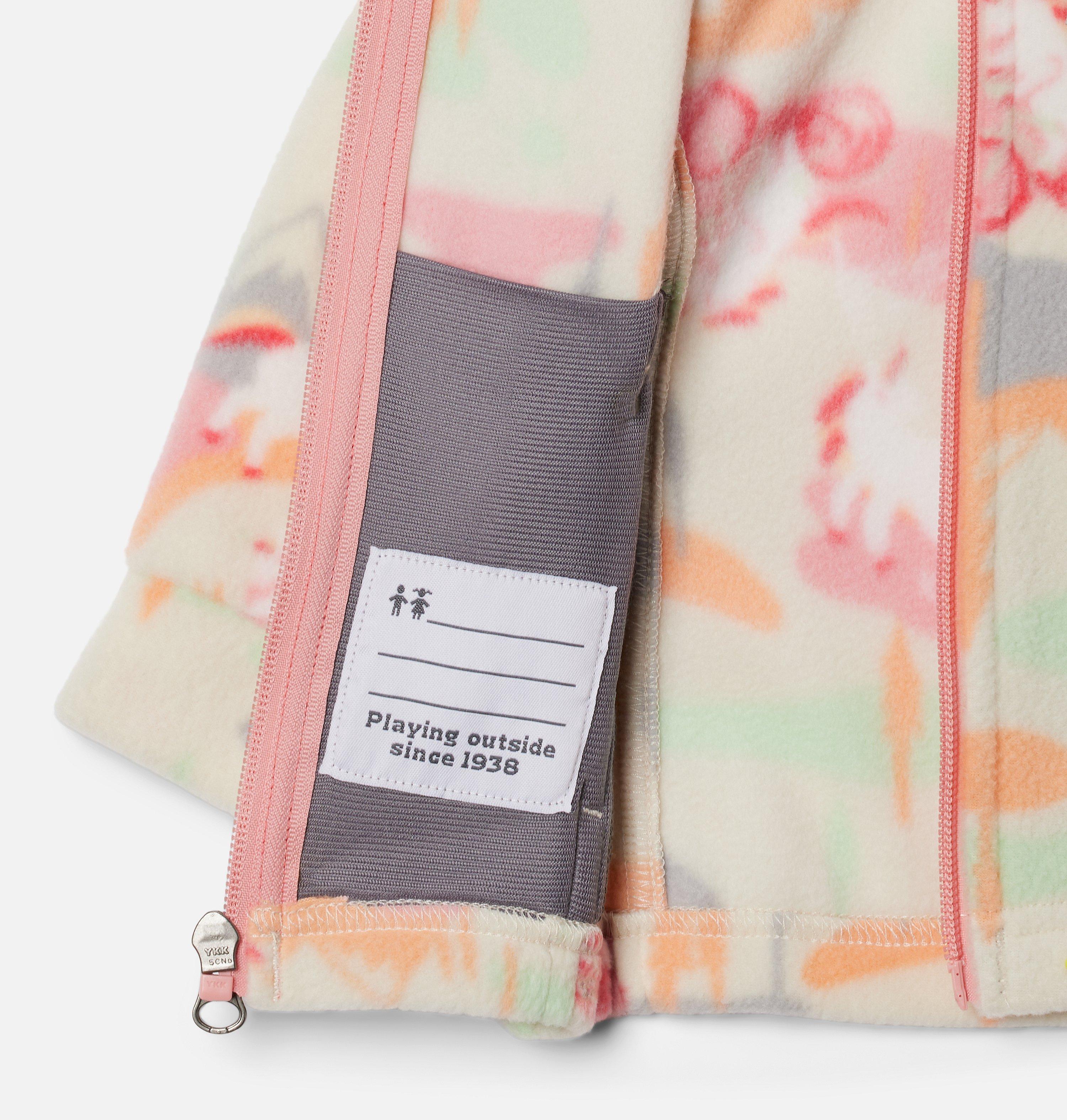 Girls’ Infant Benton Springs II Printed Fleece Jacket 3