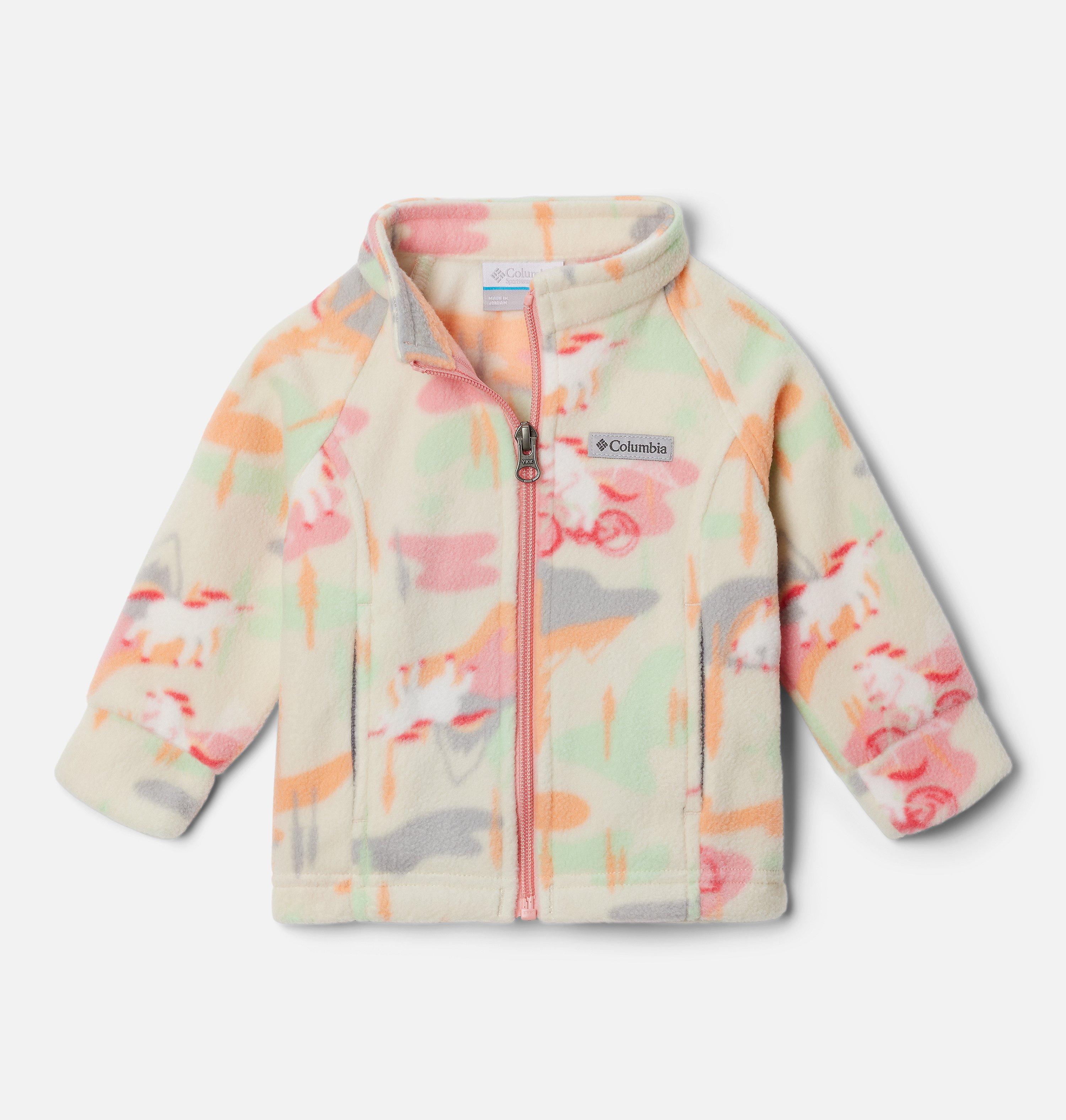 Girls’ Infant Benton Springs II Printed Fleece Jacket 1